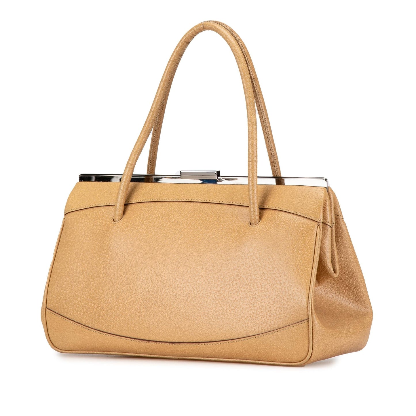 Gucci Frame SHG-YsWUBz Leather Calf Brown Satchel Bag