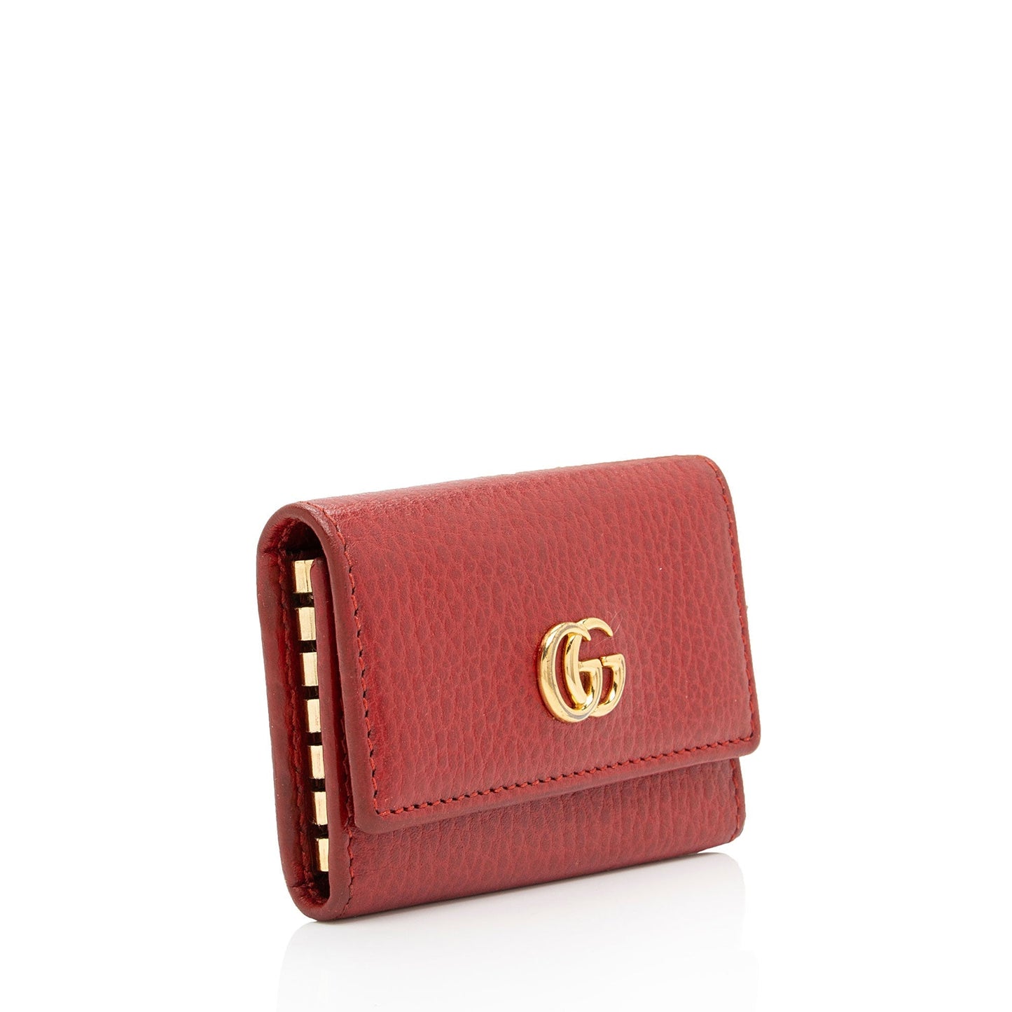 Gucci GG Marmont 6 Key Case Leather Red Accessory