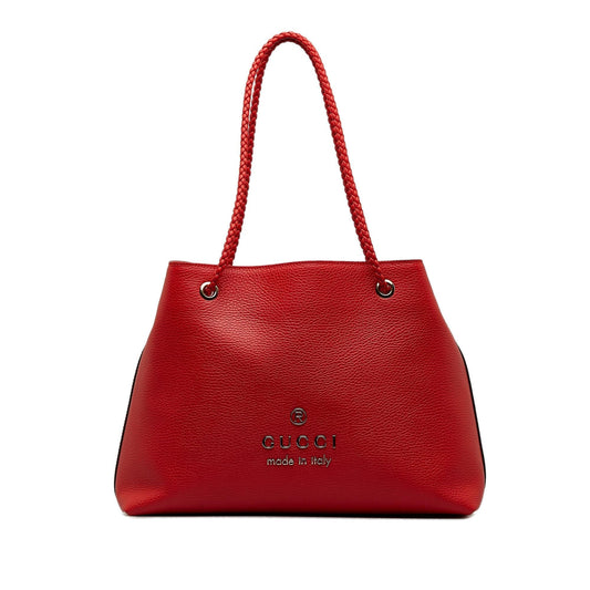 Gucci Gifford SHG-Olhb7Y Leather Calf Red Tote Bag