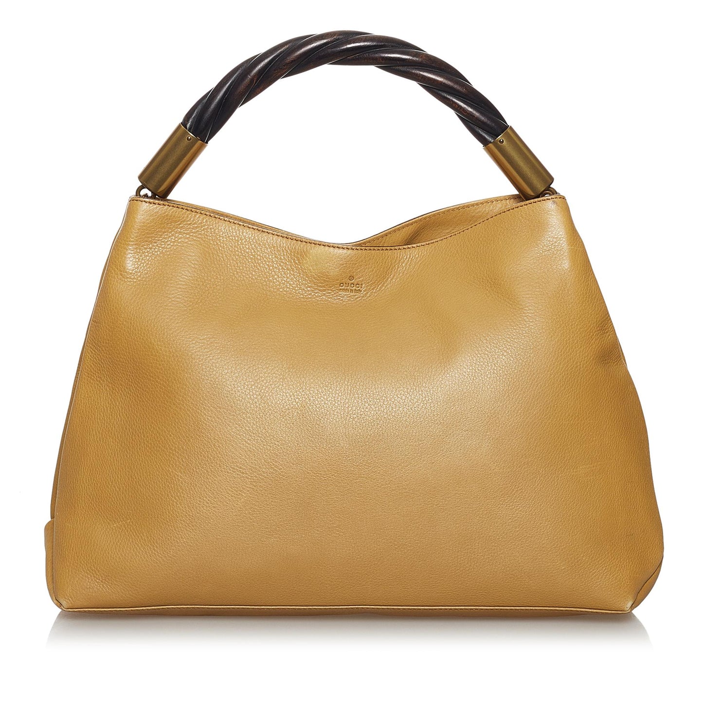 Gucci SHG Leather Calf Brown Satchel Bag 5