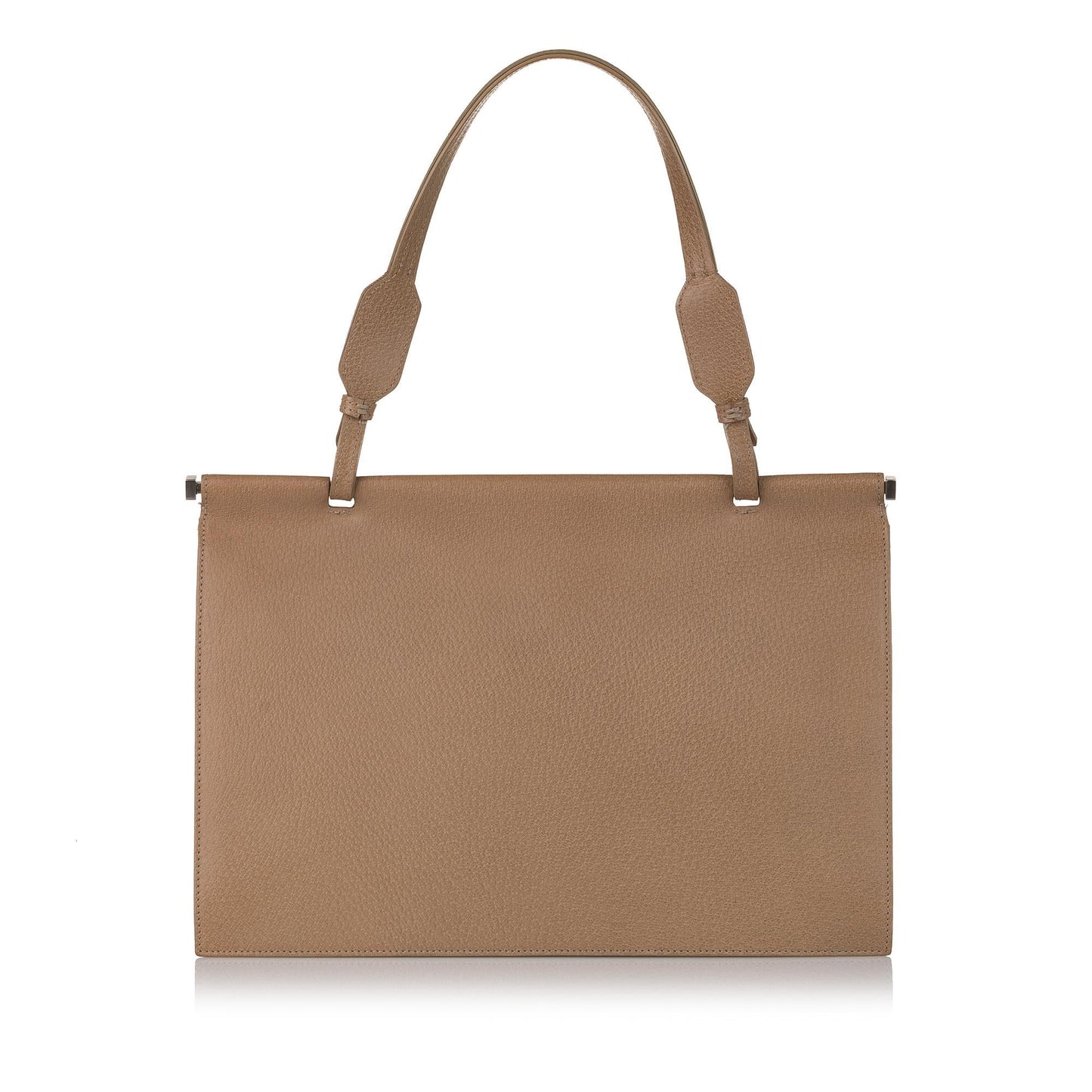 Gucci SHG Leather Calf Brown Satchel Bag