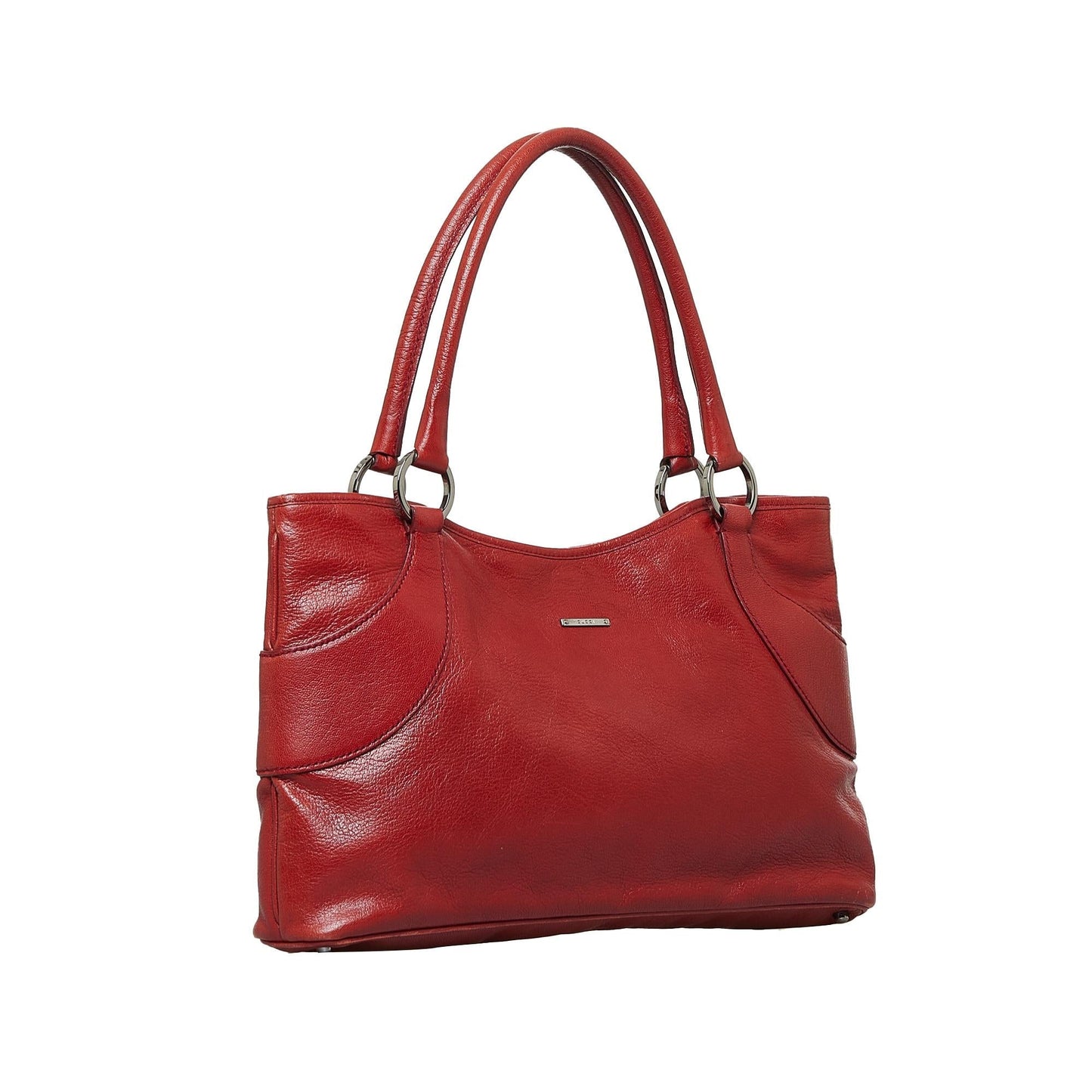 Gucci SHG-MYwyfJ Leather Calf Red Satchel Bag