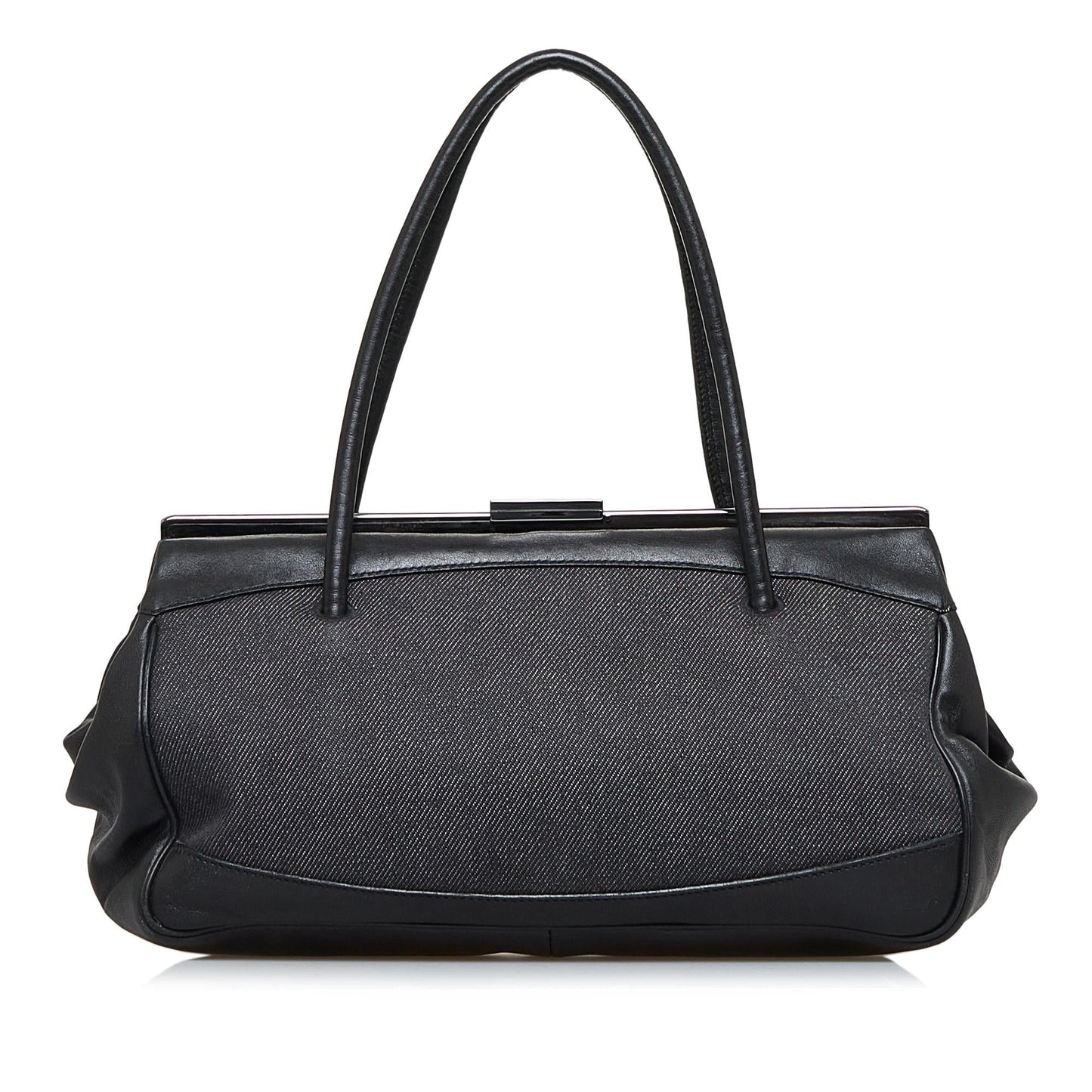 Gucci SHG-TQUw9S Leather Calf Black Satchel Bag
