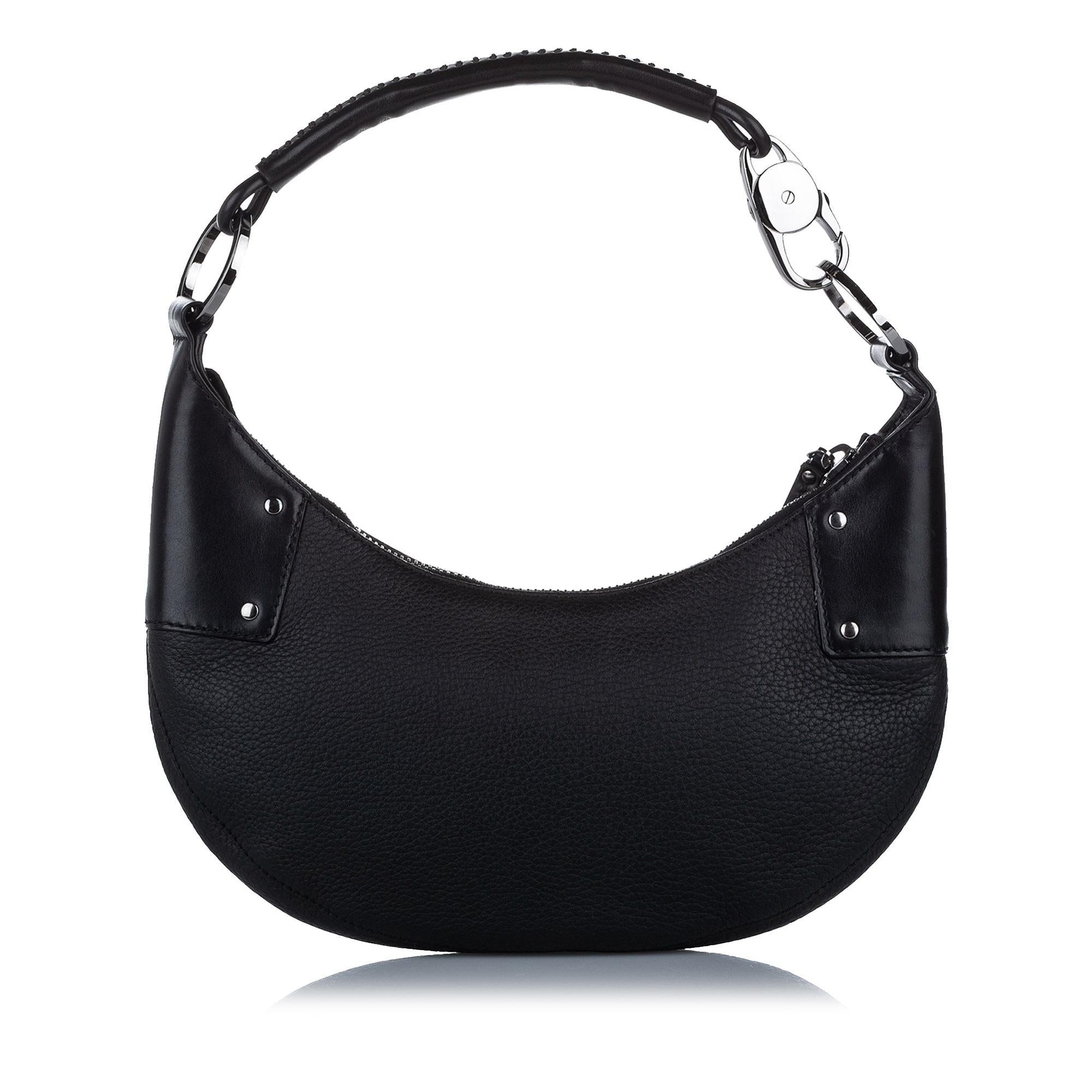 Gucci SHG Leather Calf Black Shoulder Bag 6