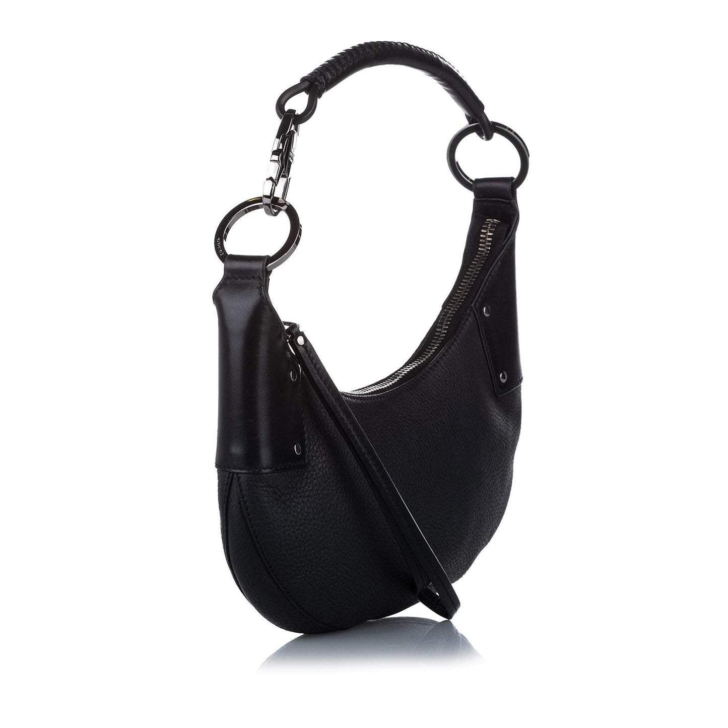 Gucci SHG Leather Calf Black Shoulder Bag 6