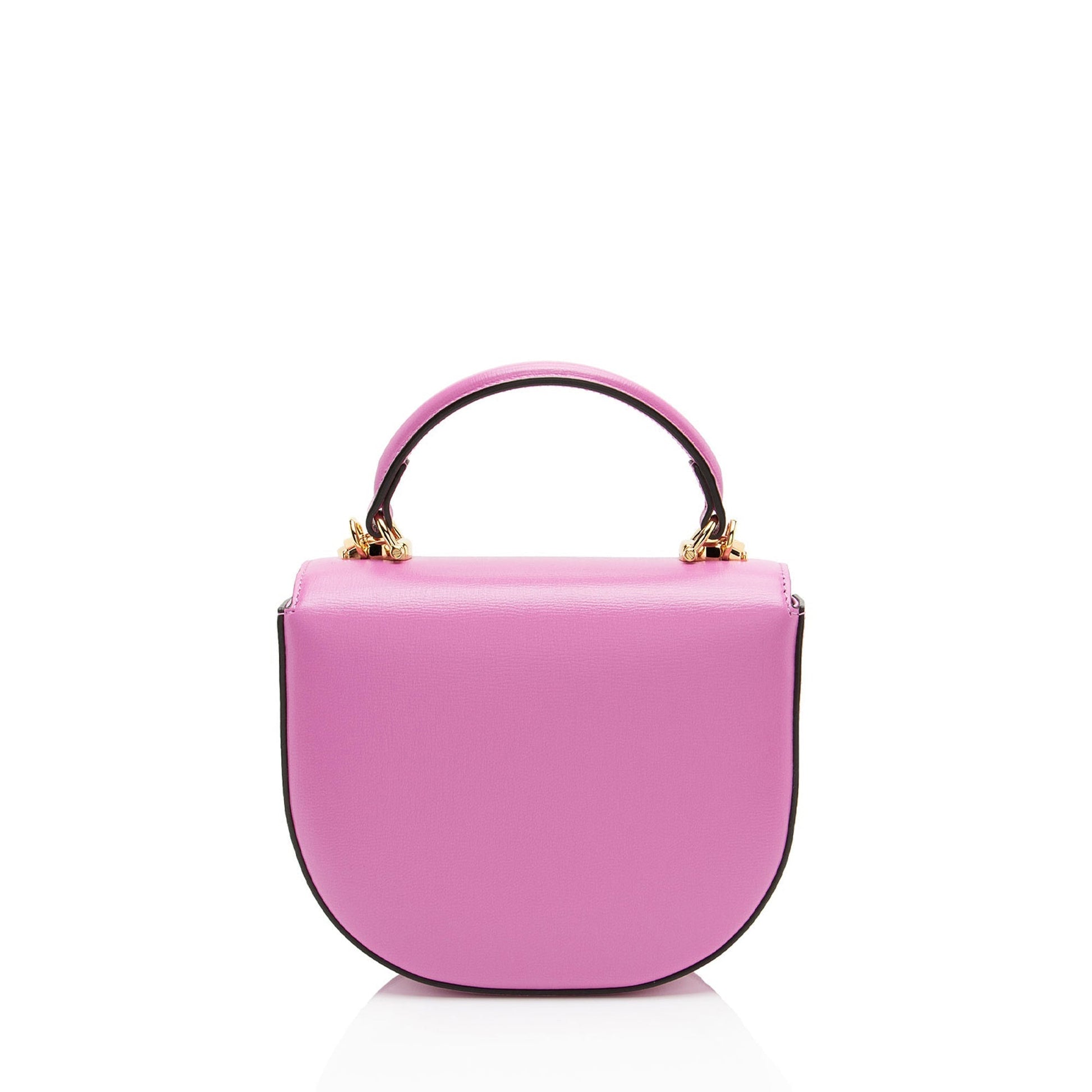 Gucci Horsebit Leather Pink Mini Top Handle Satchel Bag