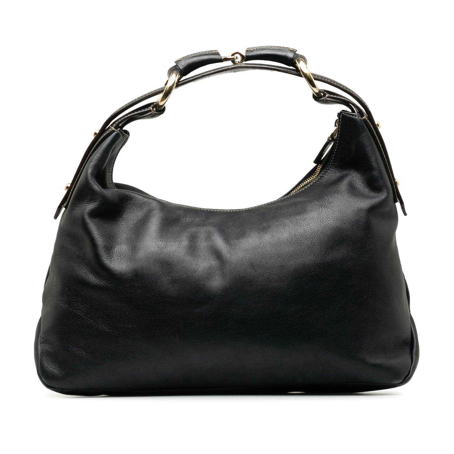 Gucci Horsebit SHG-g2QHkt Leather Calf Black Shoulder Bag