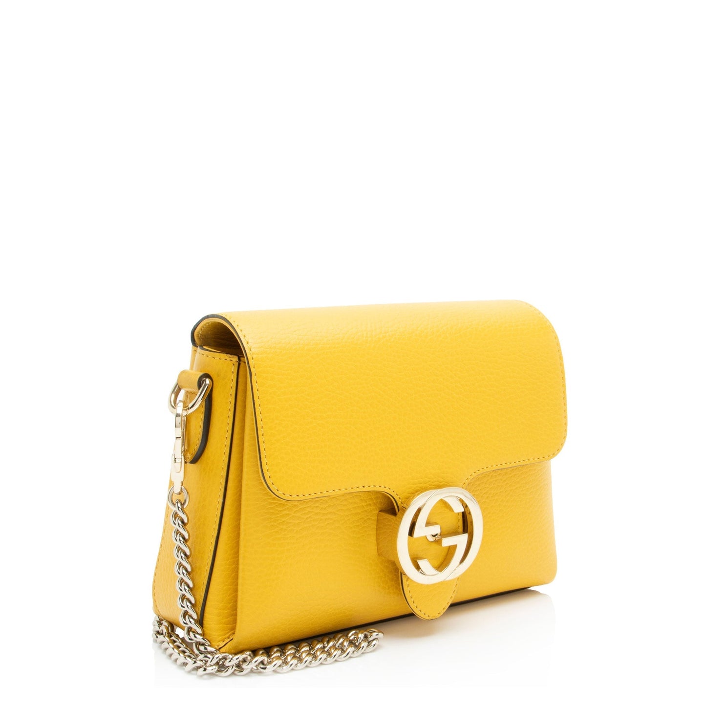 Gucci Interlocking G Leather Calfskin Small Crossbody Bag
