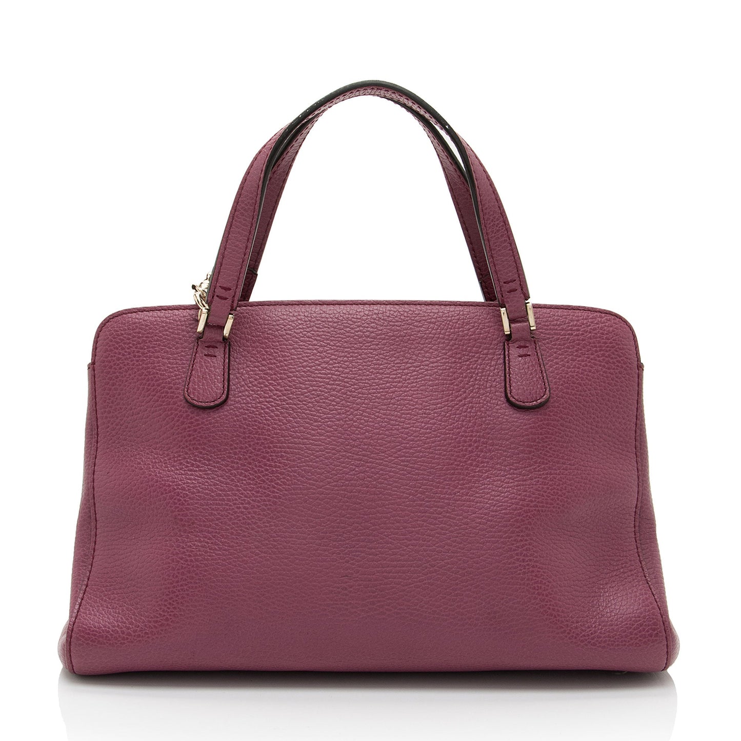 Gucci Lady Dollar Leather Satchel Bag
