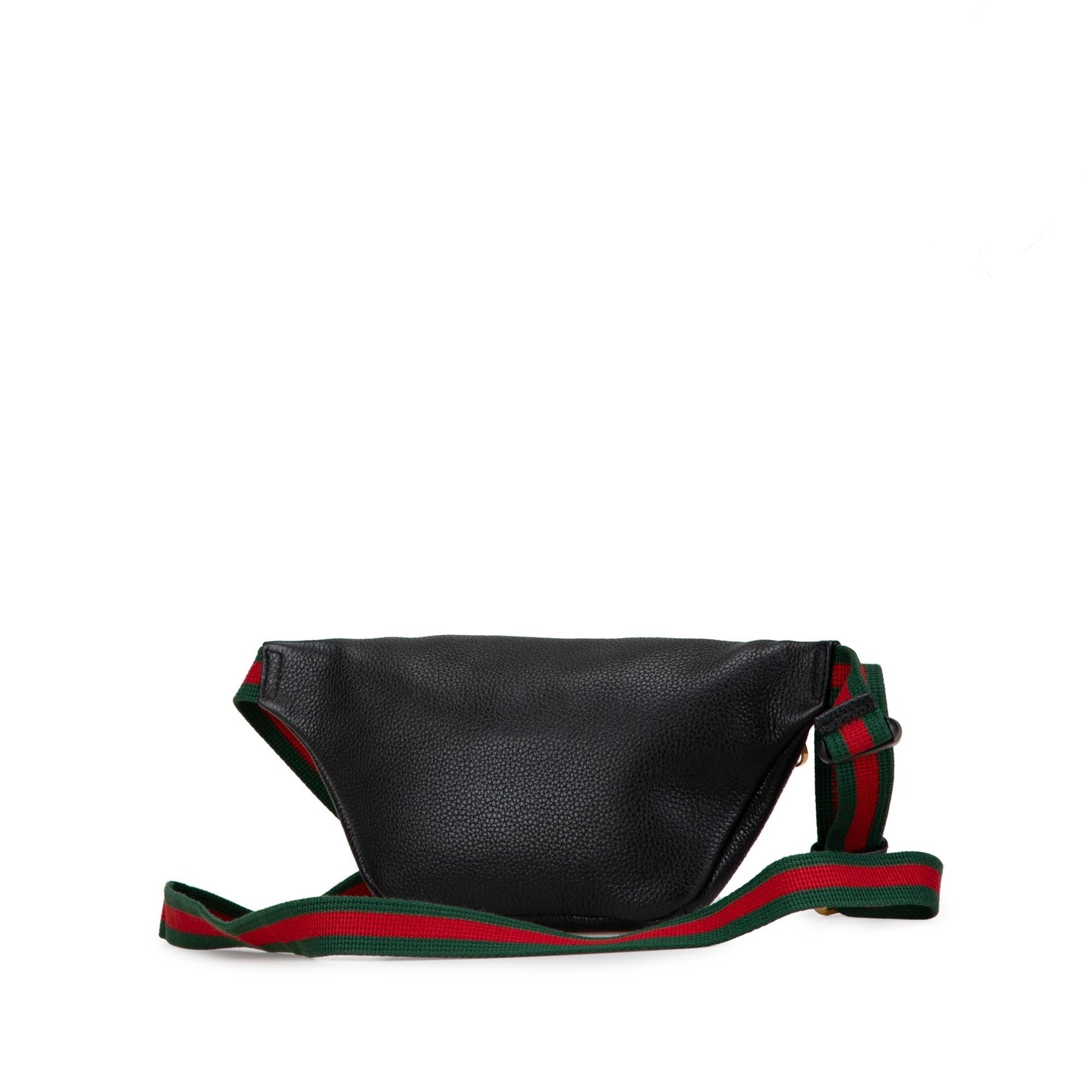 Gucci Belt SHG-CAi1Uq Leather Calf Black Logo Accessory