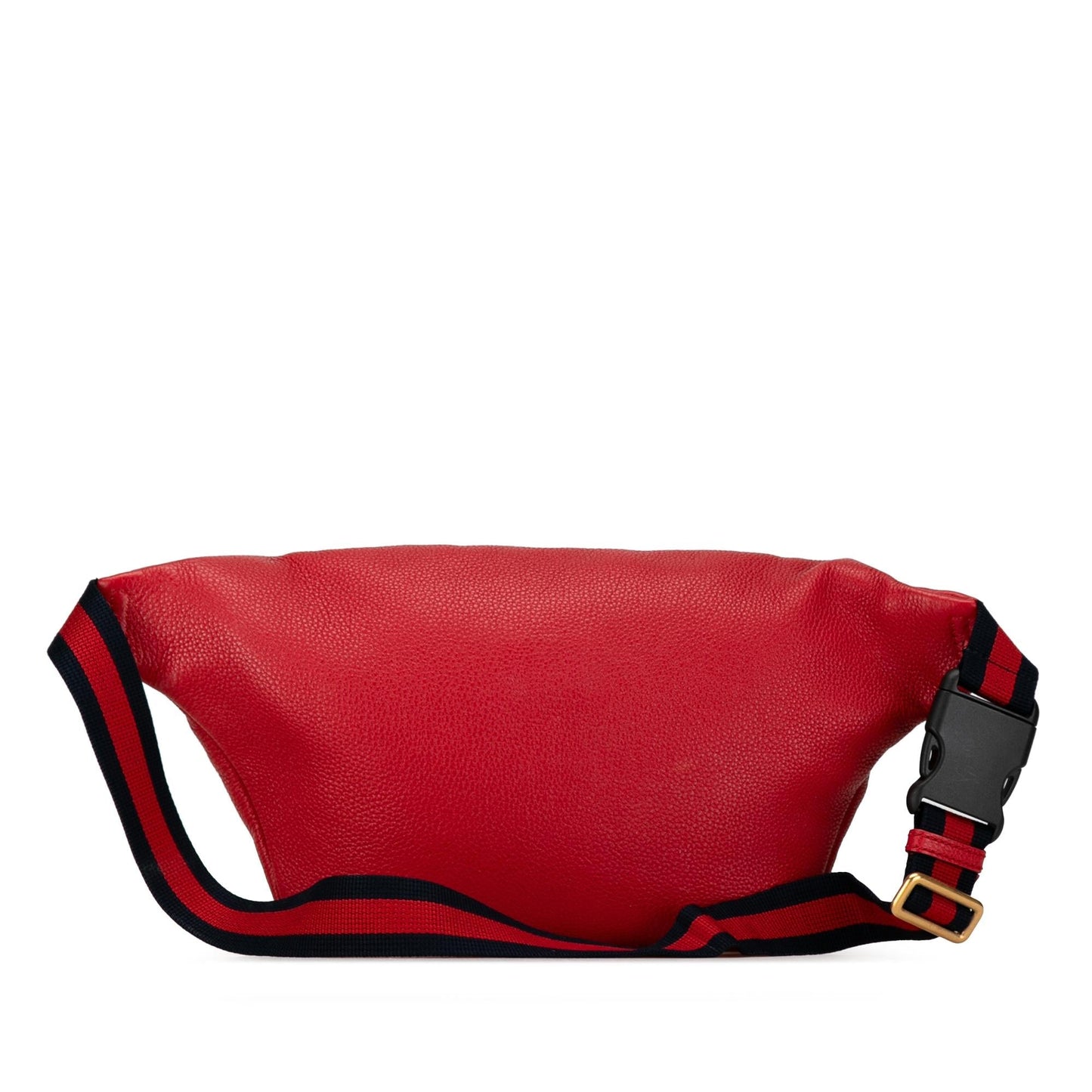 Gucci Belt Leather Calf Red Logo Accessory Bag 2