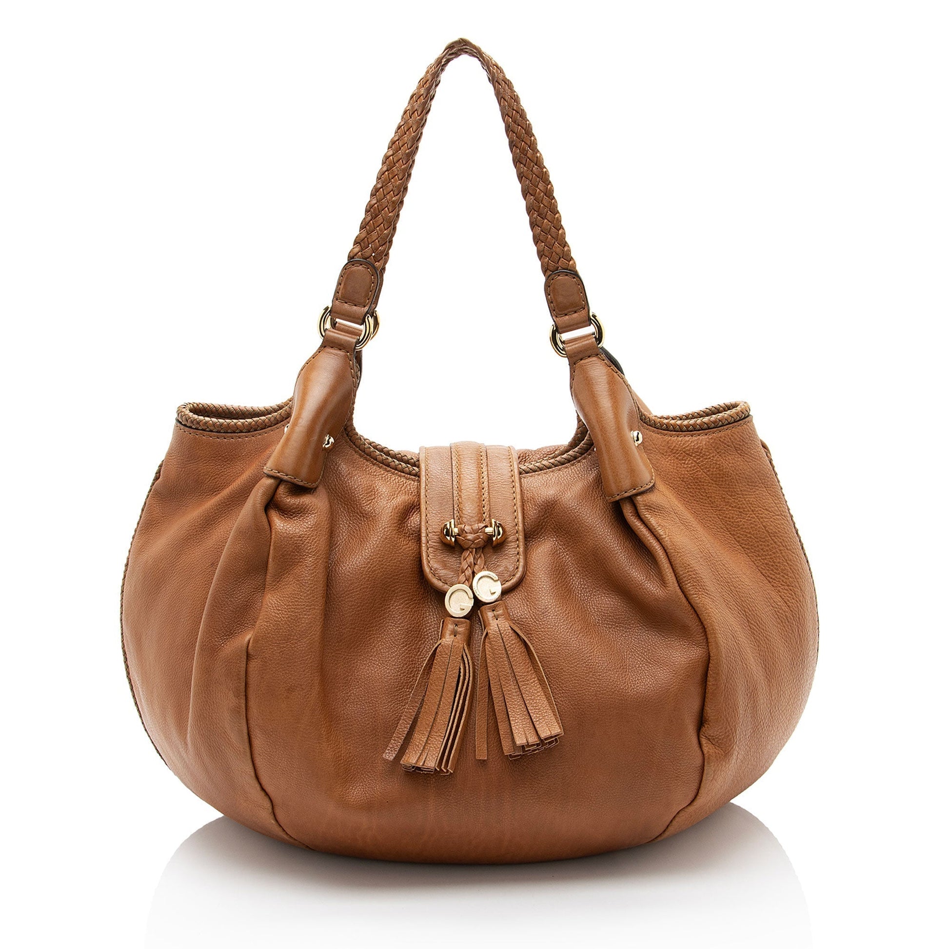Gucci Marrakech Leather Medium Shoulder Bag