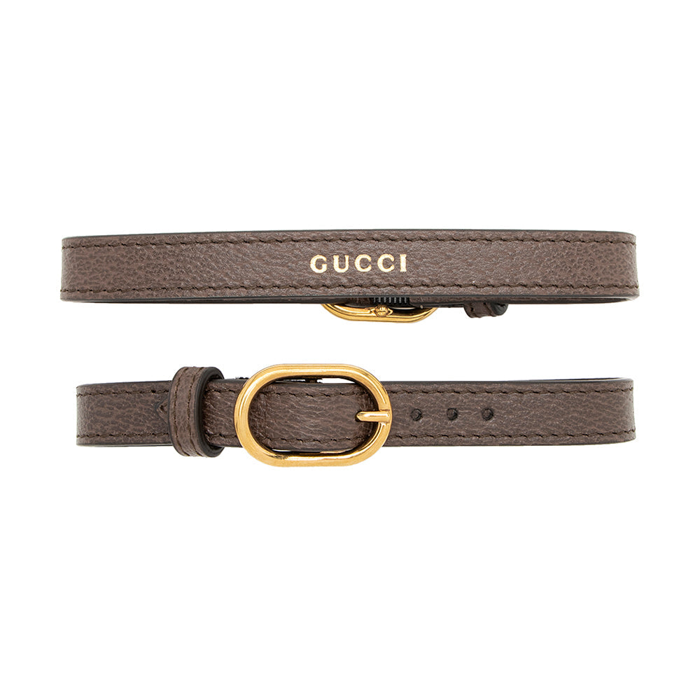 Gucci or Handle Shapers SHF Leather Brown Mini Small Shoulder Bag