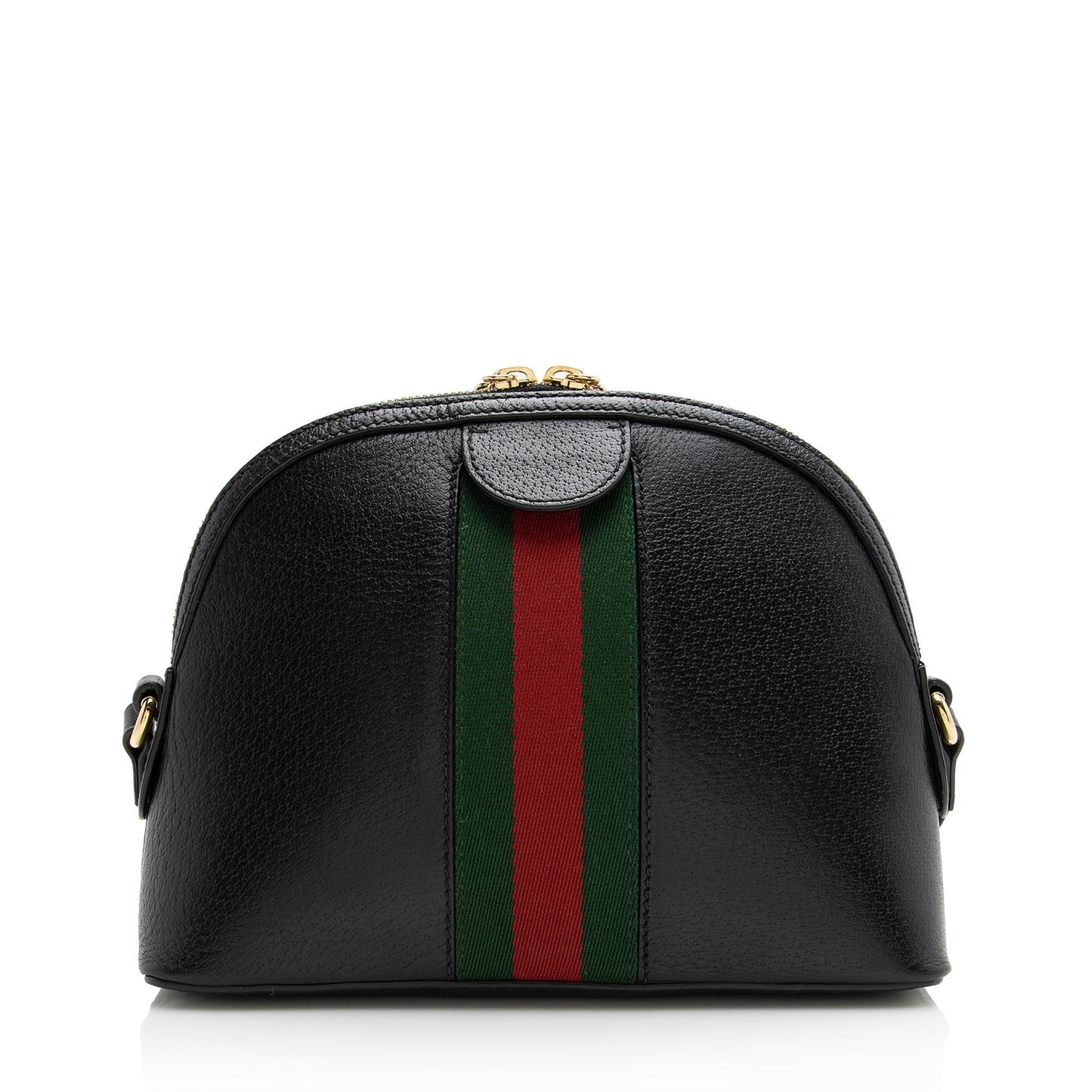 Gucci Ophidia Dome SHF Leather Nylon Black Small Crossbody Bag Bag Shf