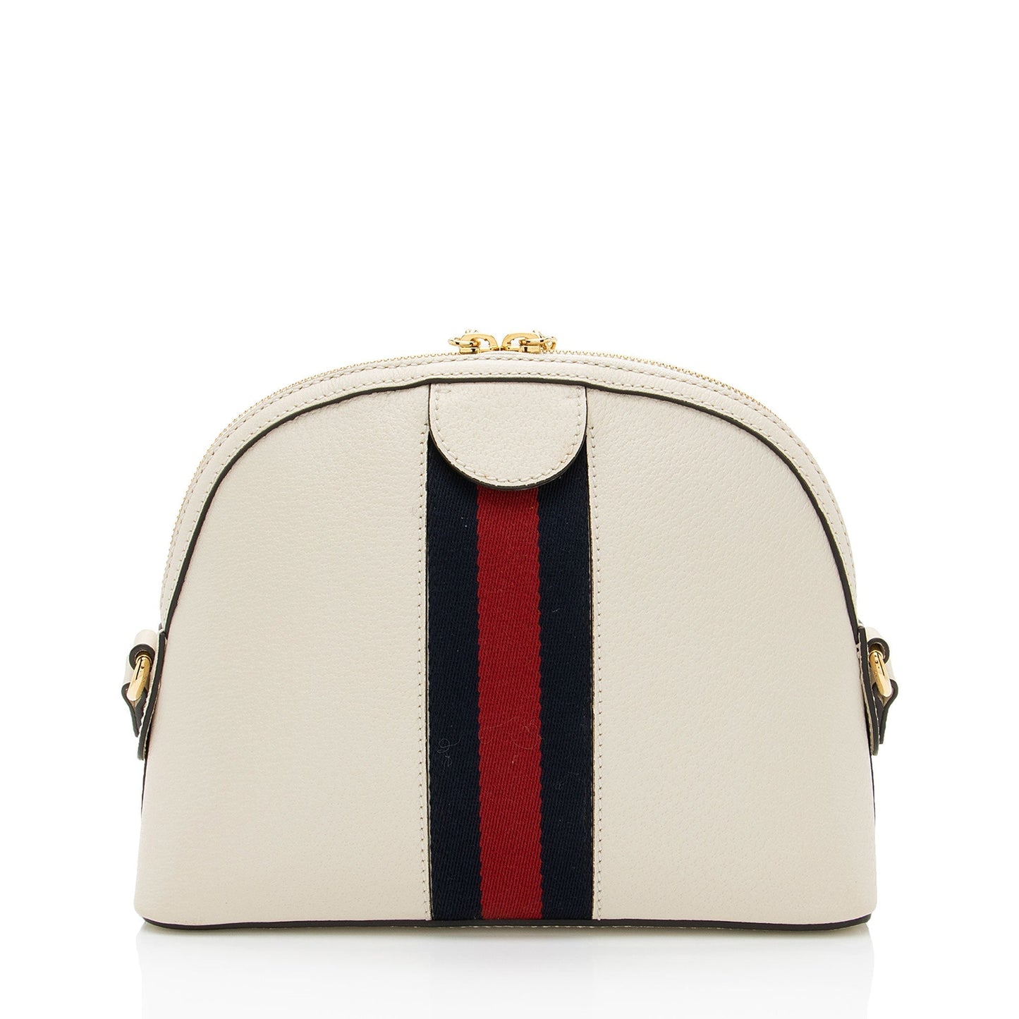 Gucci Ophidia Dome Leather Nylon White Small Shoulder Bag Bag 1