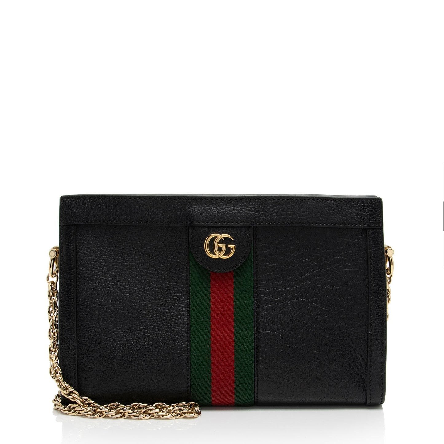 Gucci Ophidia SHF-KHuOEb Leather Nylon Blue Small Shoulder Bag