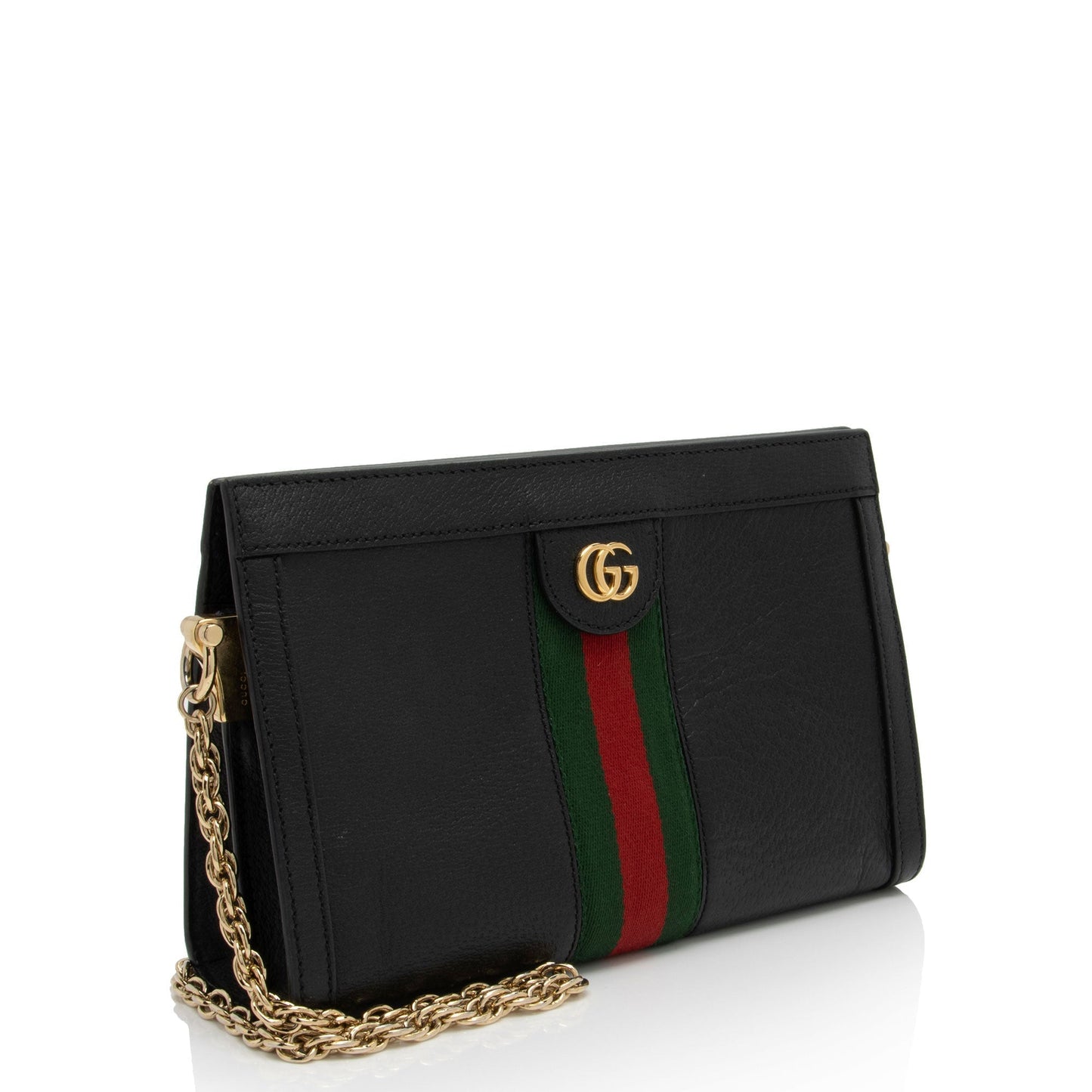 Gucci Ophidia SHF-KHuOEb Leather Nylon Blue Small Shoulder Bag