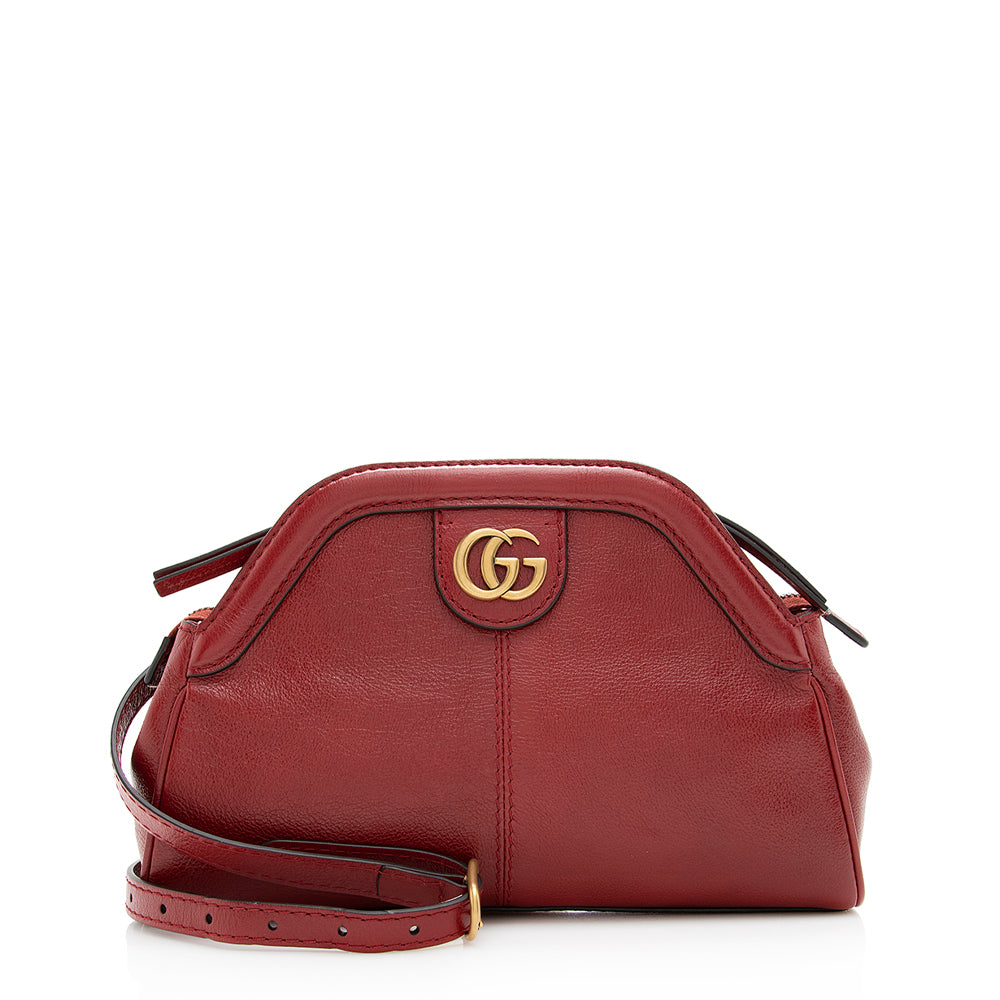 Gucci Rebelle SHF Leather Red Small Crossbody Bag