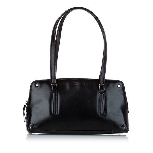 Gucci SHG Leather Calf Black Shoulder Bag 5