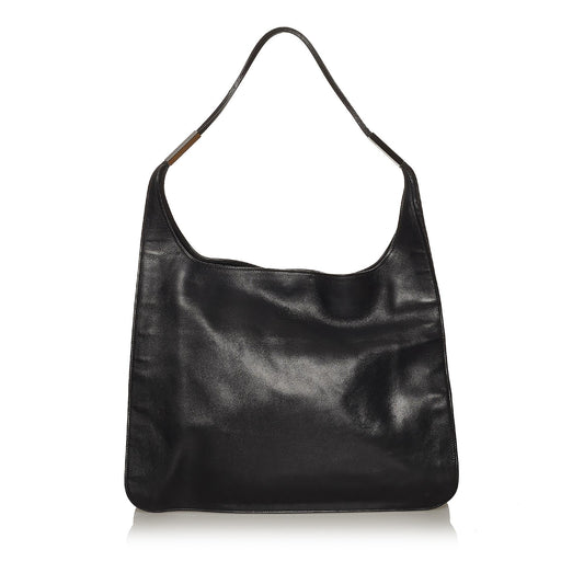 Gucci SHG Leather Calf Black Shoulder Bag 7