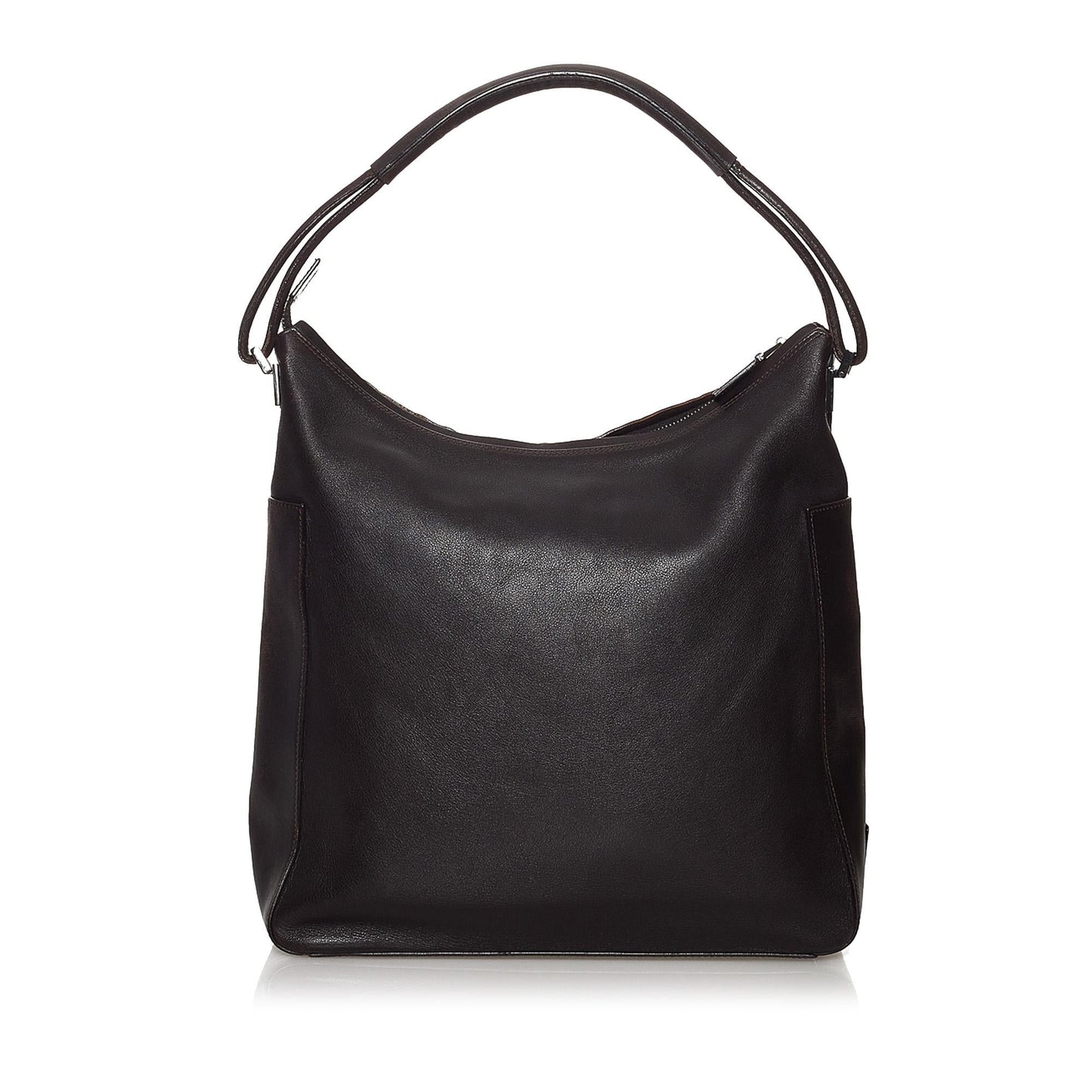 Gucci SHG Leather Calf Brown Shoulder Bag Bag Shg