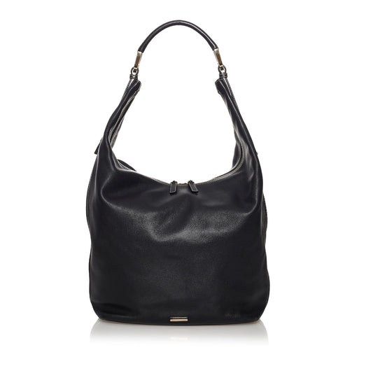 Gucci SHG Leather Calf Black Shoulder Bag 8