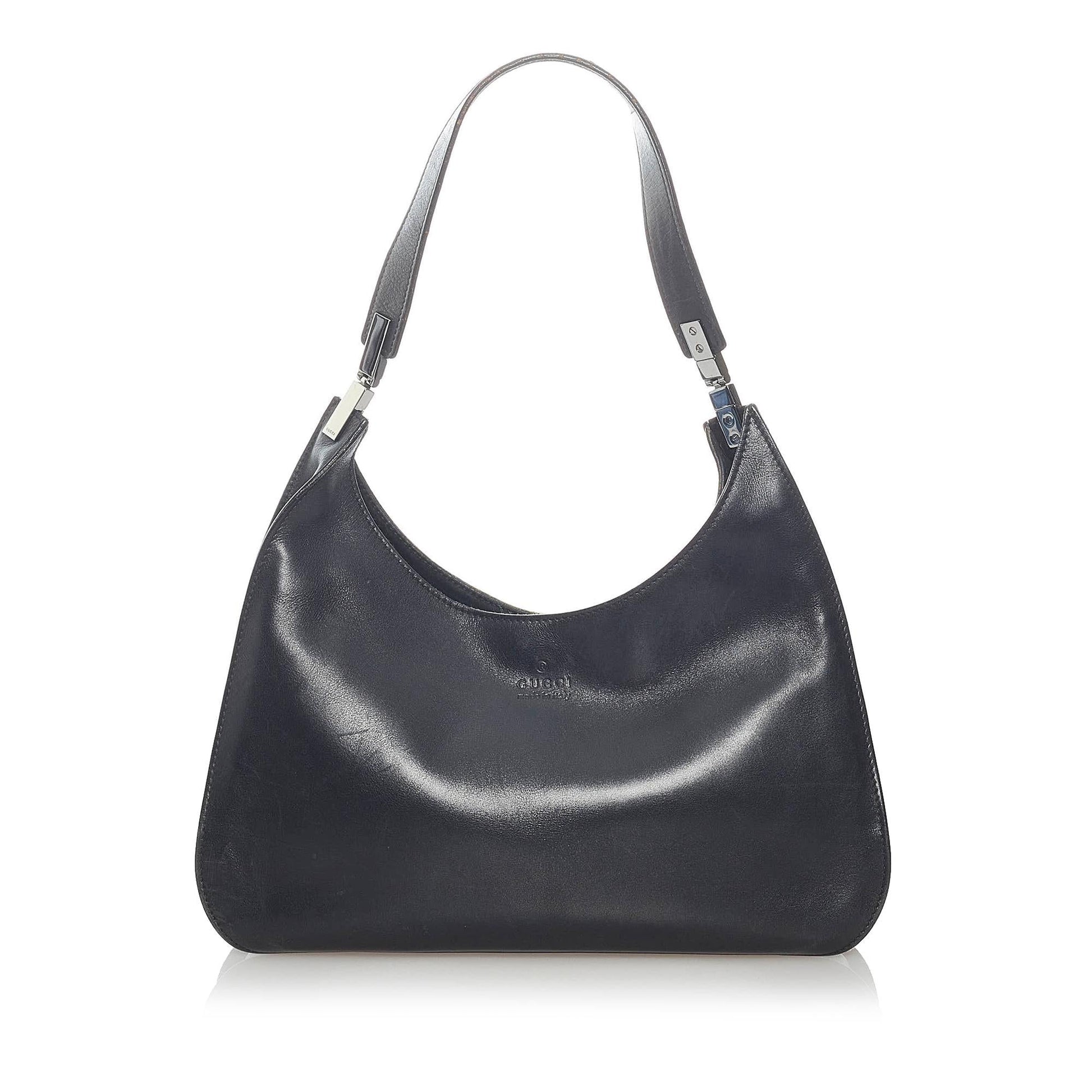 Gucci SHG Leather Calf Black Shoulder Bag 9