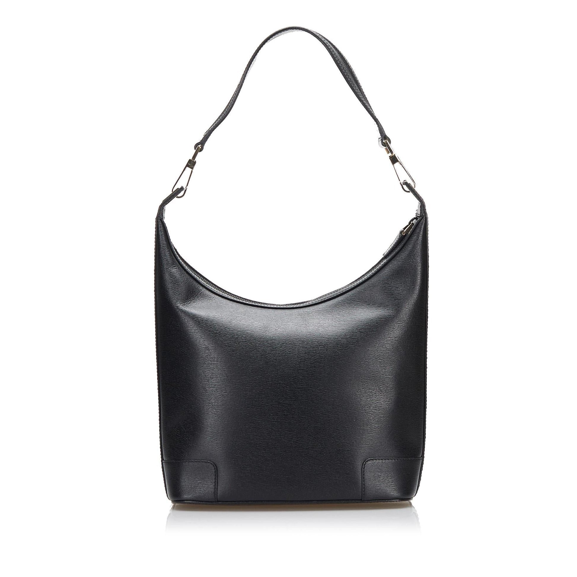 Gucci SHG-YBSEzN Leather Calf Black Shoulder Bag