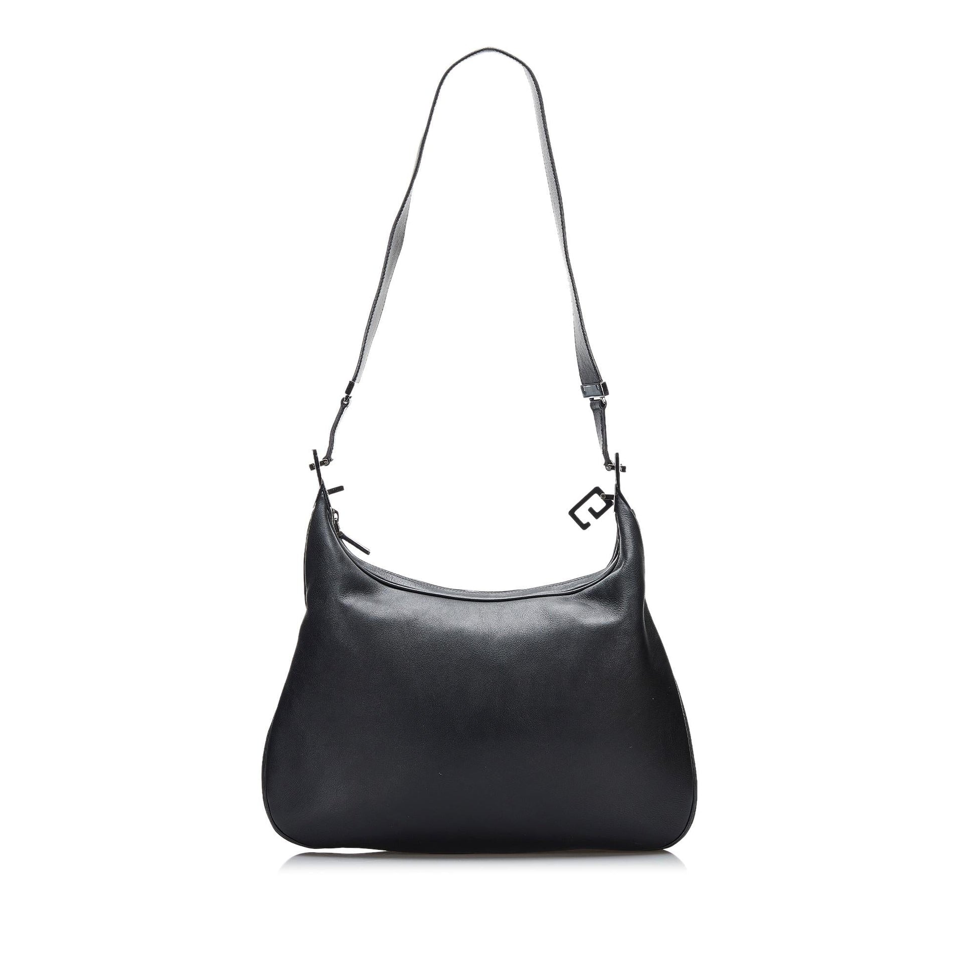 Gucci SHG-oraqyj Leather Calf Black Shoulder Bag