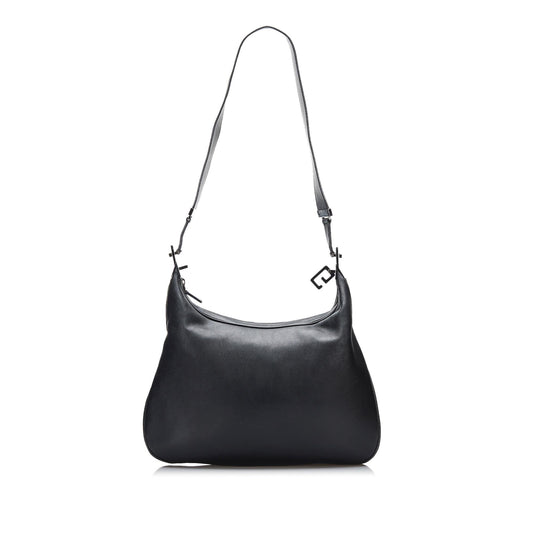 Gucci SHG-oraqyj Leather Calf Black Shoulder Bag