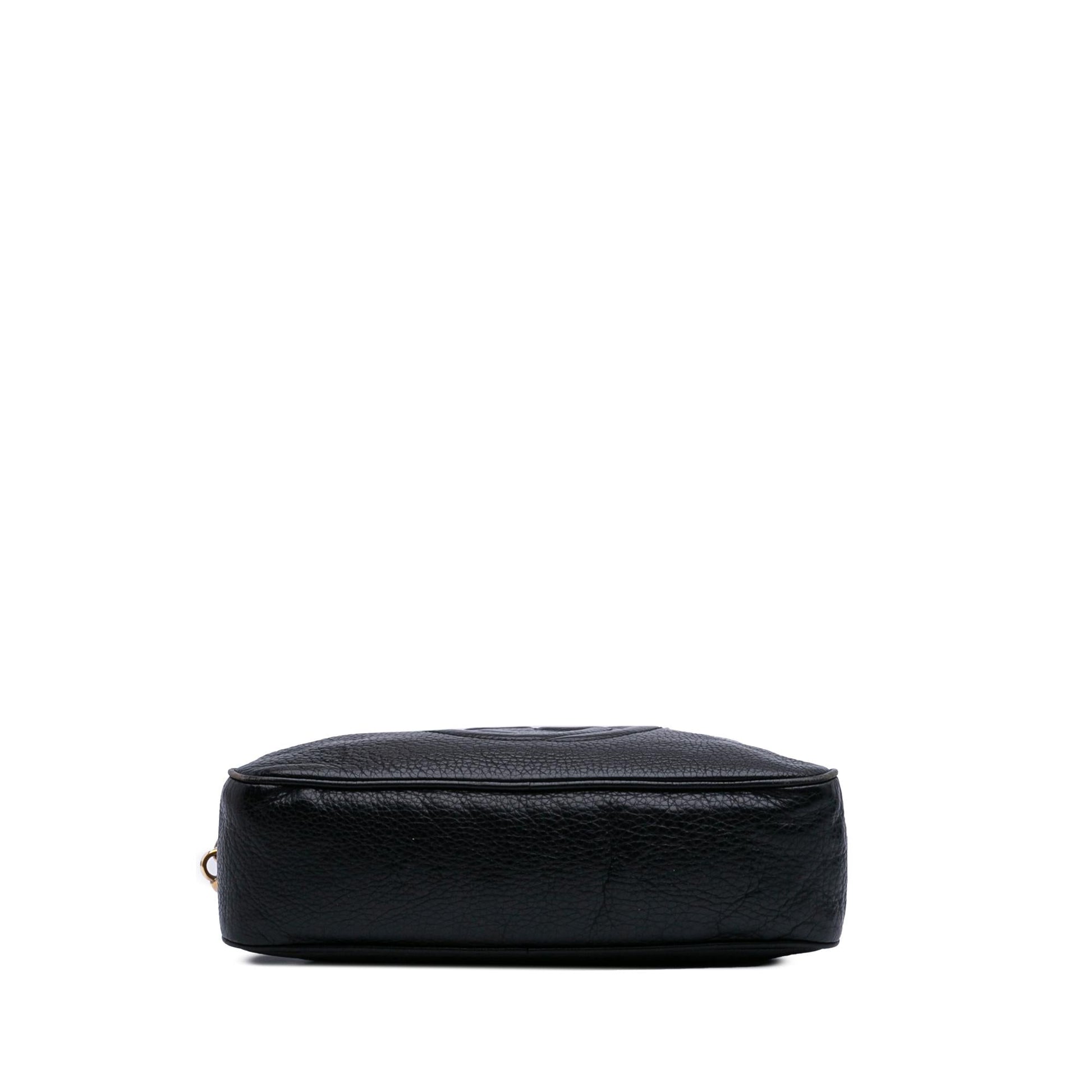 Gucci Soho Zip Leather Chain Shoulder Bag