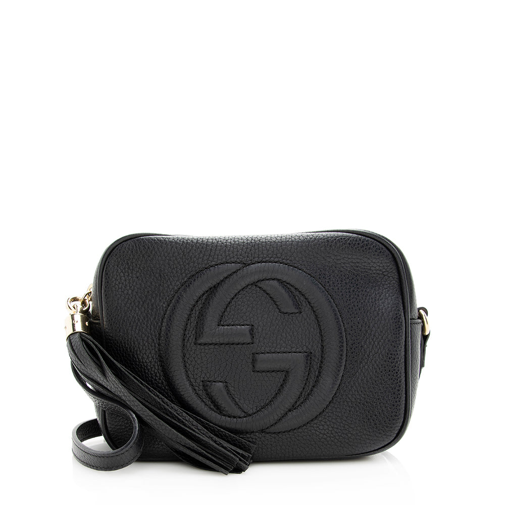 Gucci Soho Disco SHF Leather Black Crossbody Bag 4