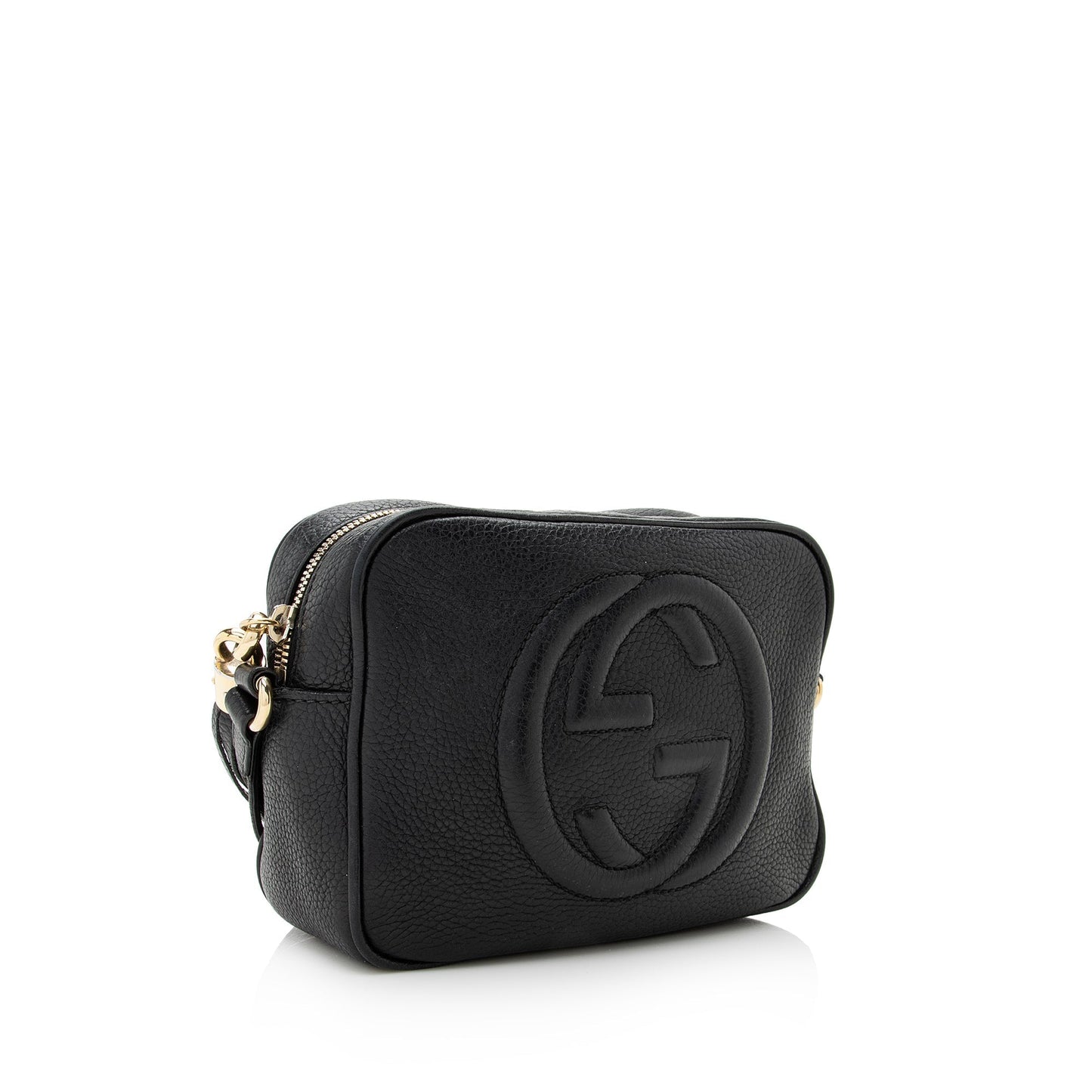 Gucci Soho Disco SHF Leather Black Crossbody Bag Bag Shf