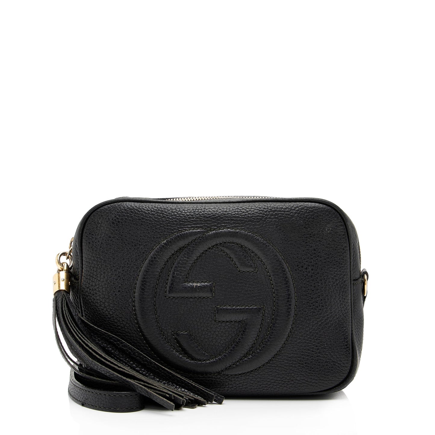 Gucci Soho Disco SHF Leather Black Crossbody Bag 3