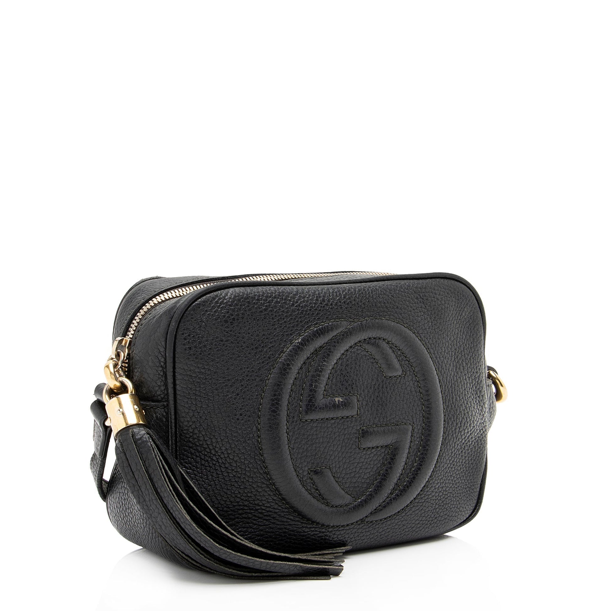 Gucci Soho Disco SHF Leather Black Crossbody Bag 3