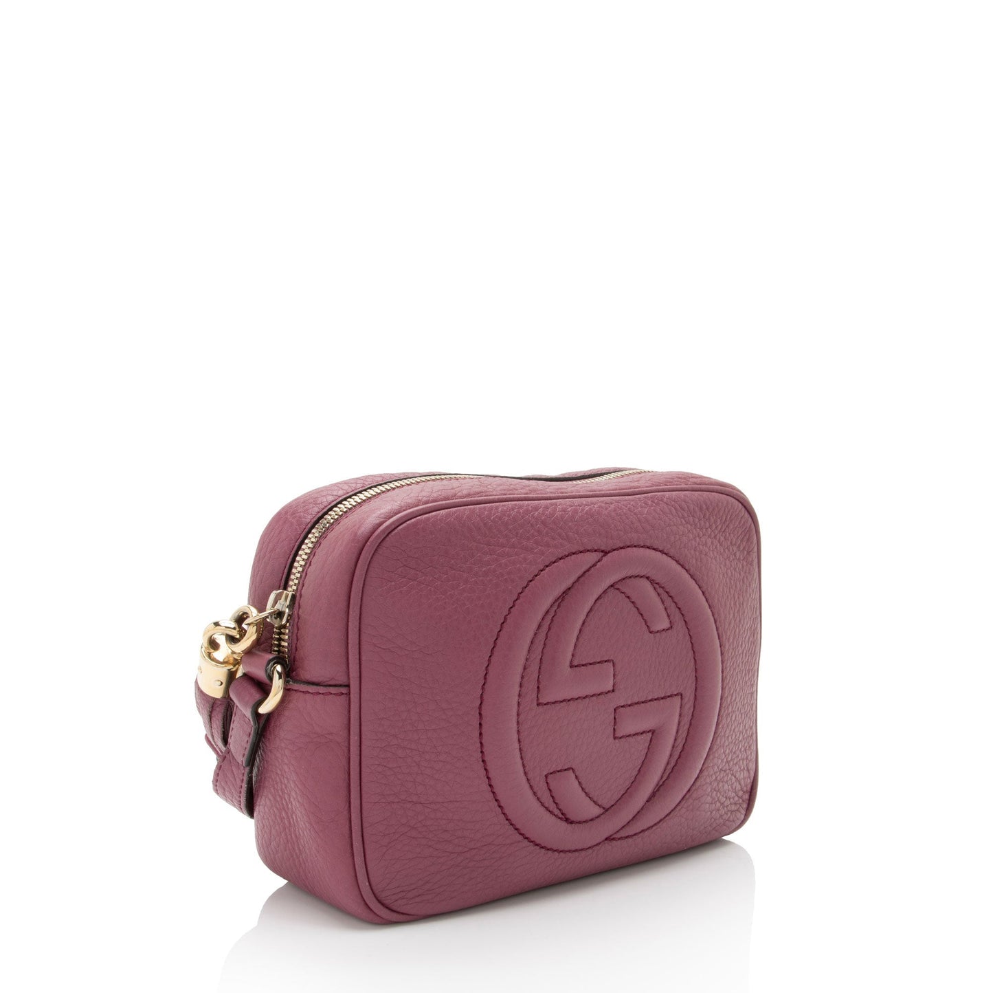 Gucci Soho Disco SHF-8KIpWC Leather Pink Crossbody Bag