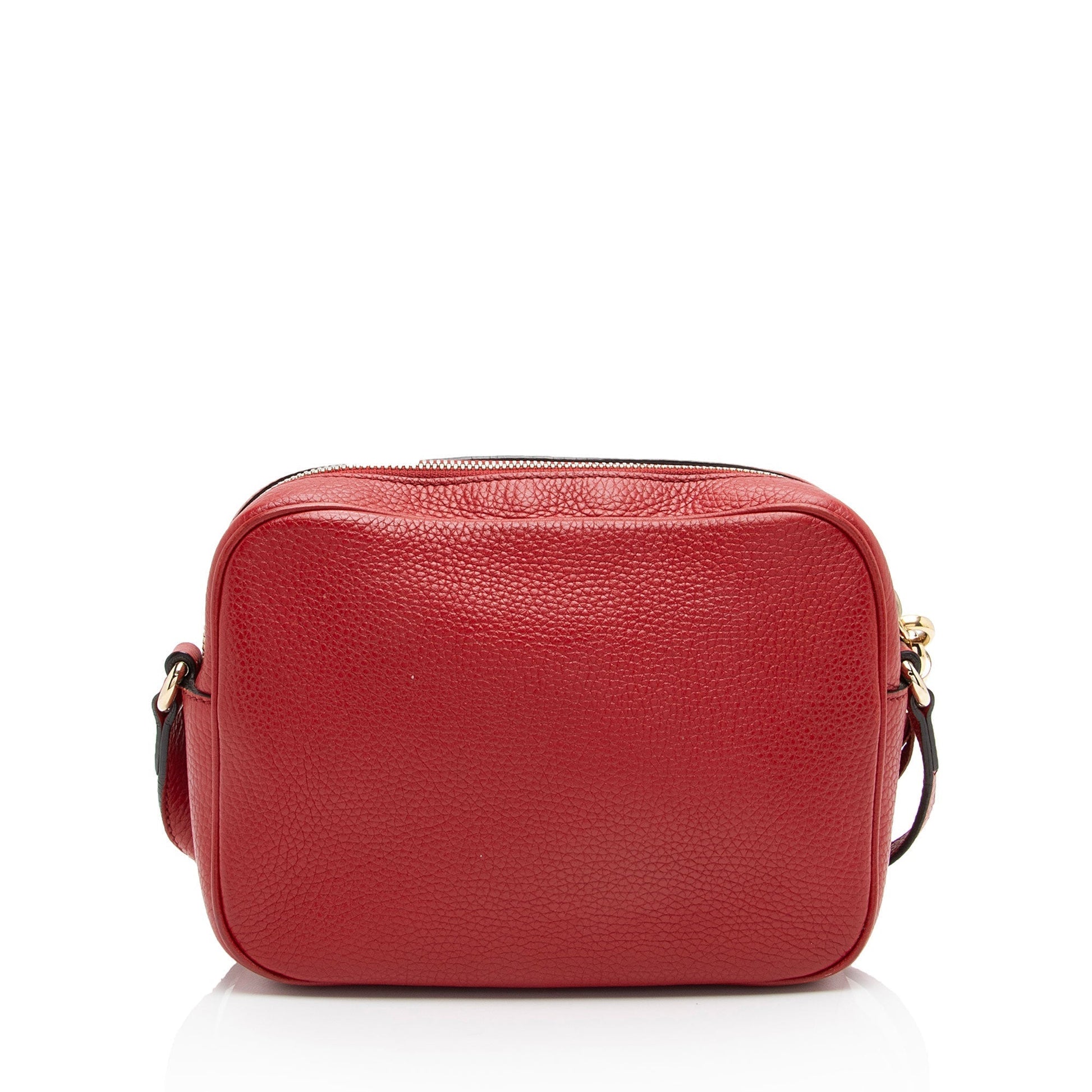 Gucci Soho Disco SHF-n43jME Leather Red Crossbody Bag