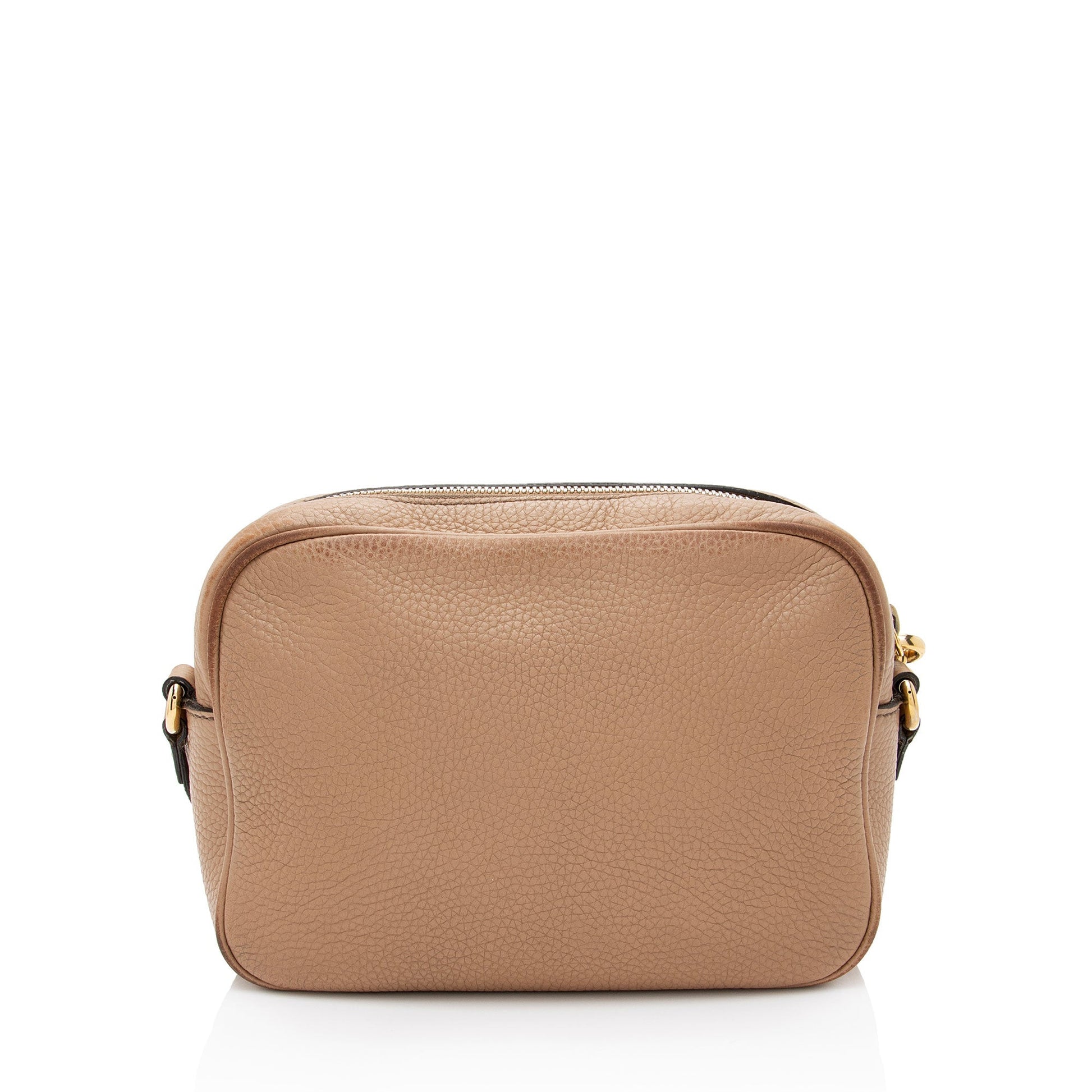 Gucci Soho Disco SHF-XxuWgS Leather Beige Crossbody Bag