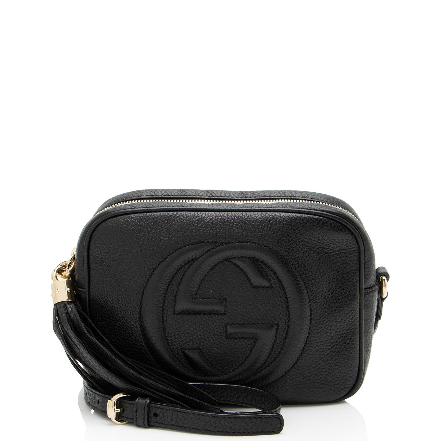 Gucci Soho Disco SHF-aI6Vbj Leather Black Crossbody Bag