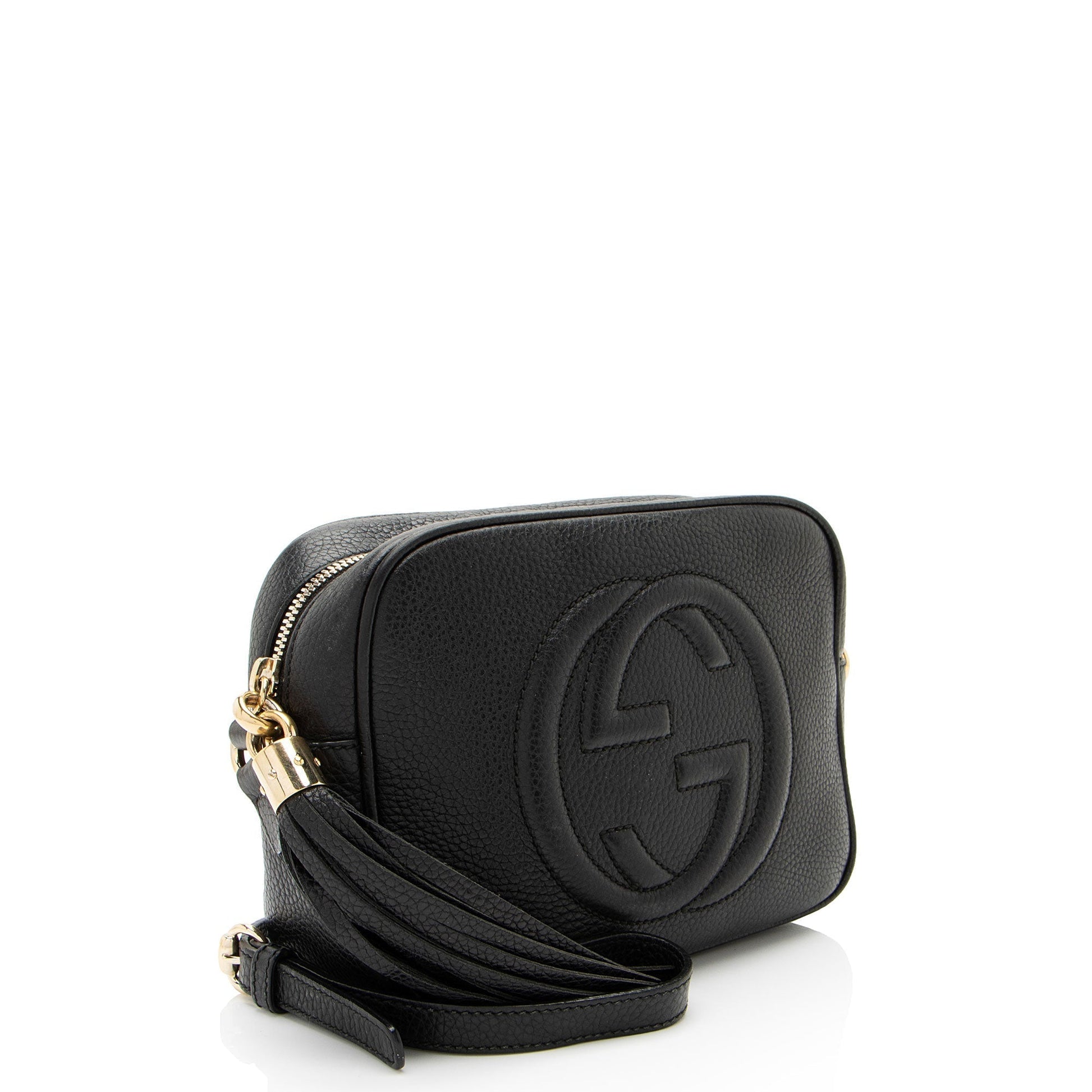 Gucci Soho Disco Leather Black Crossbody Bag
