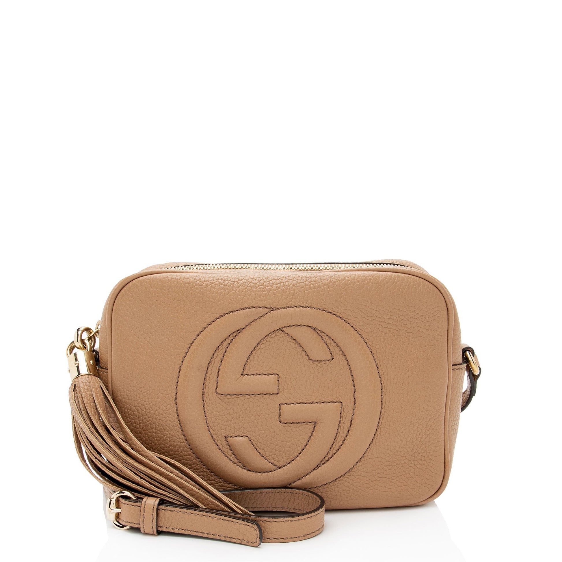 Gucci Soho Disco Leather Brown Crossbody Bag