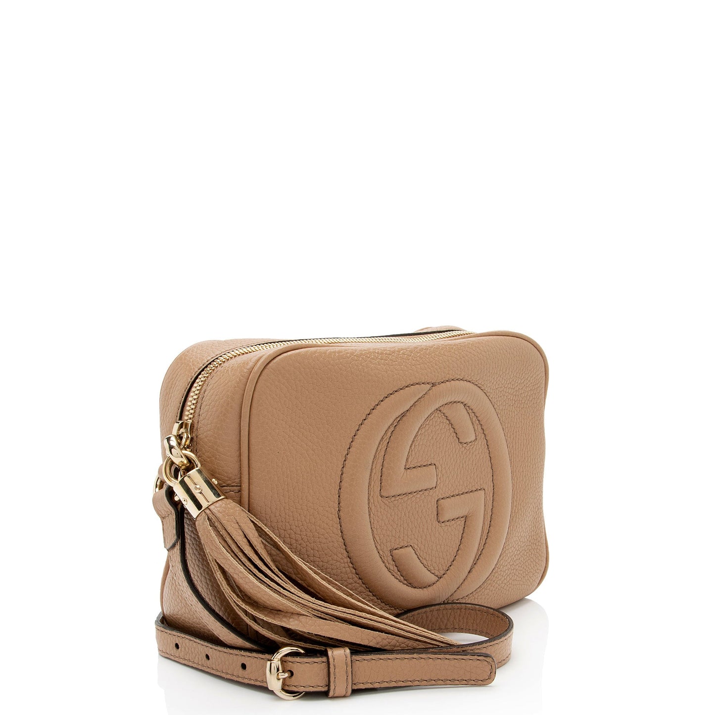 Gucci Soho Disco Leather Brown Crossbody Bag