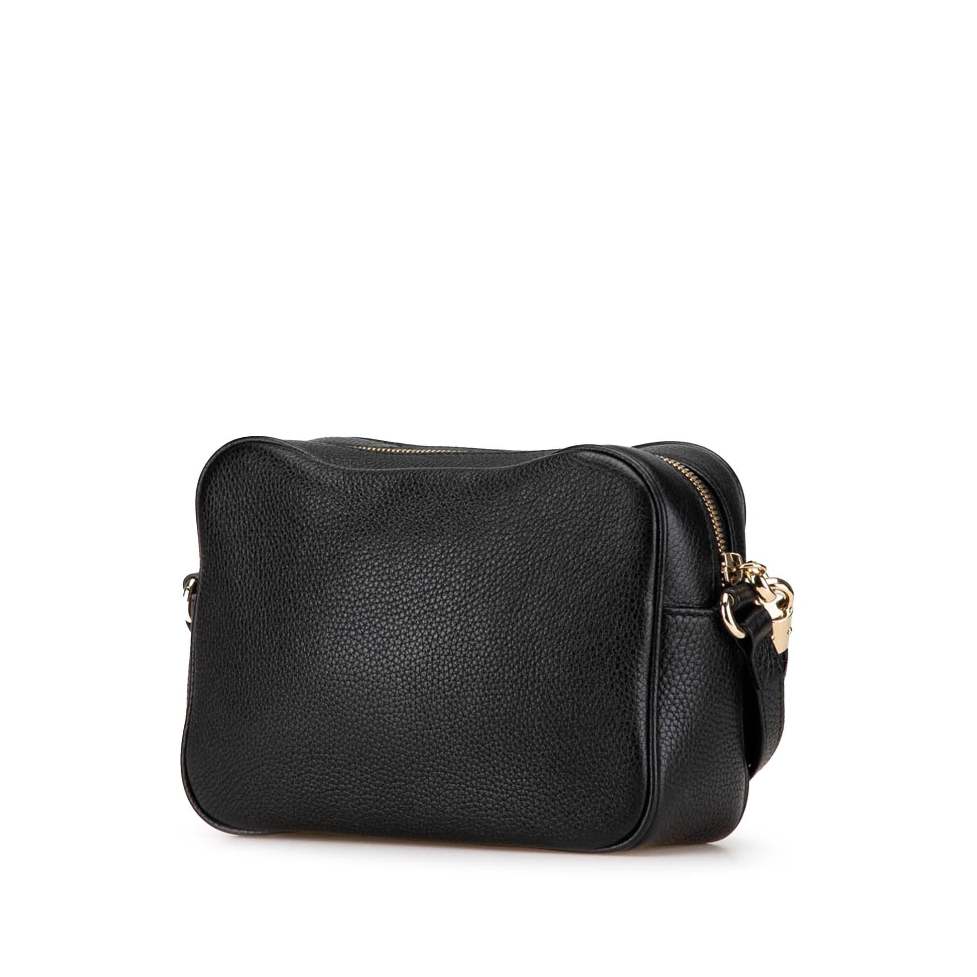 Gucci Soho Disco Leather Calf Black Crossbody Bag Crossbody 2