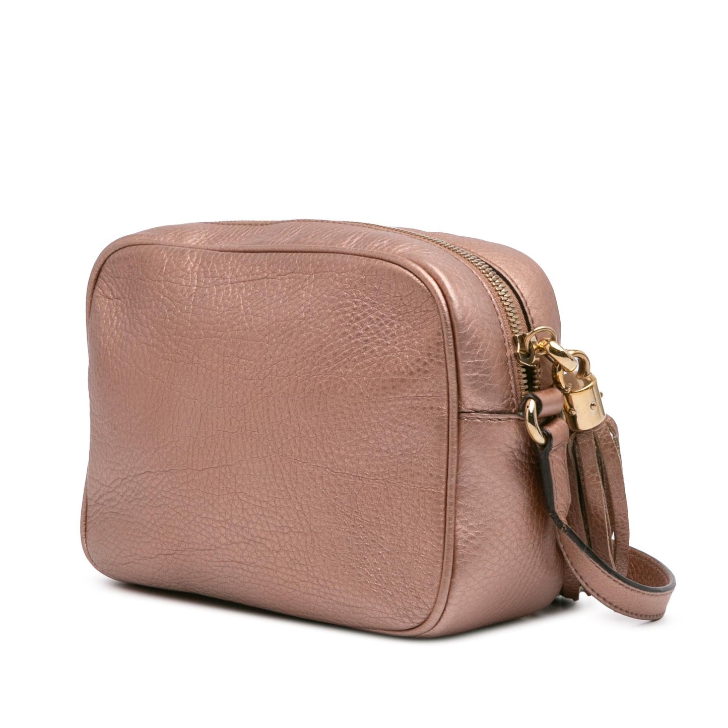 Gucci Soho Disco Leather Calf Gold Crossbody Bag