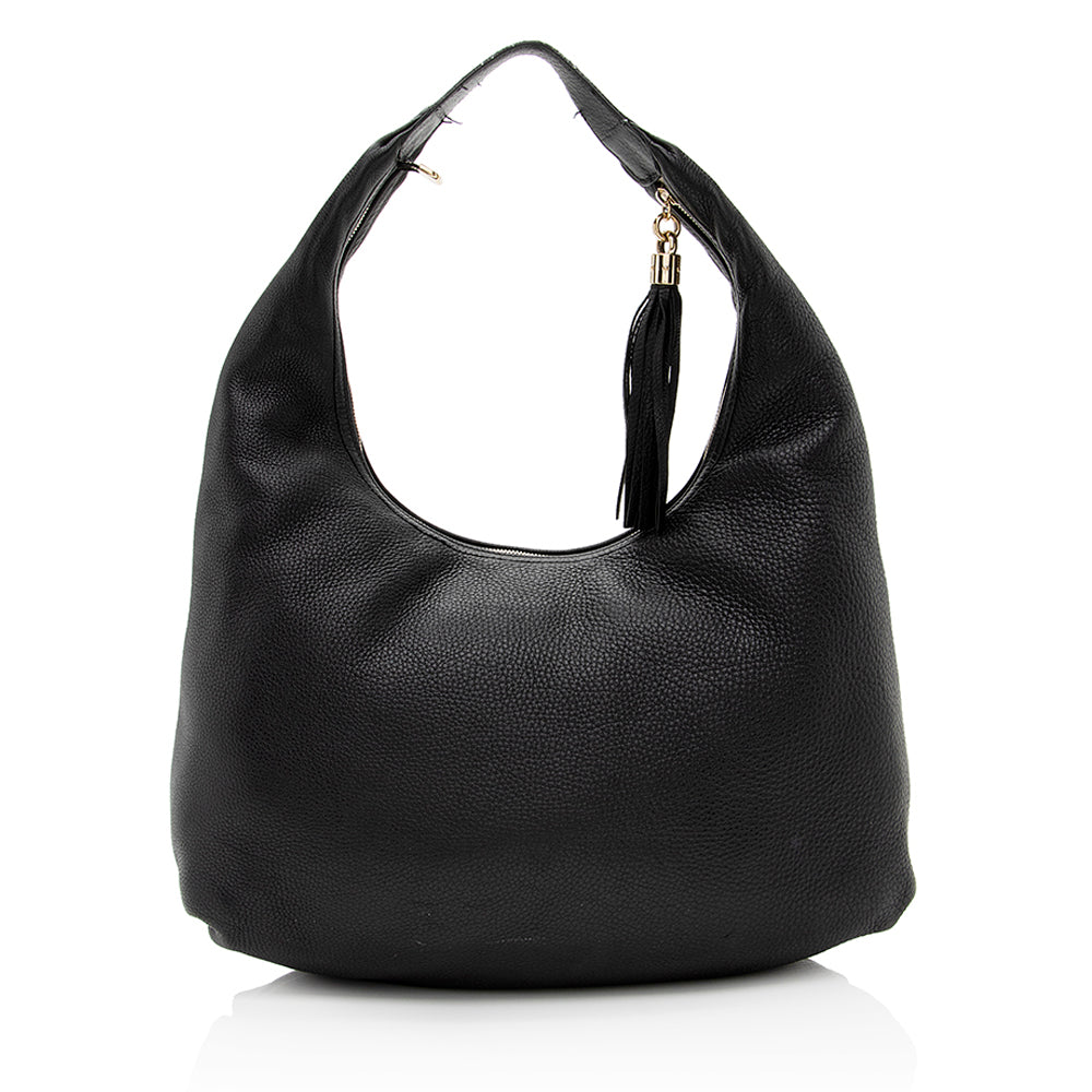 Gucci Soho SHF Leather Black Large Shoulder Bag