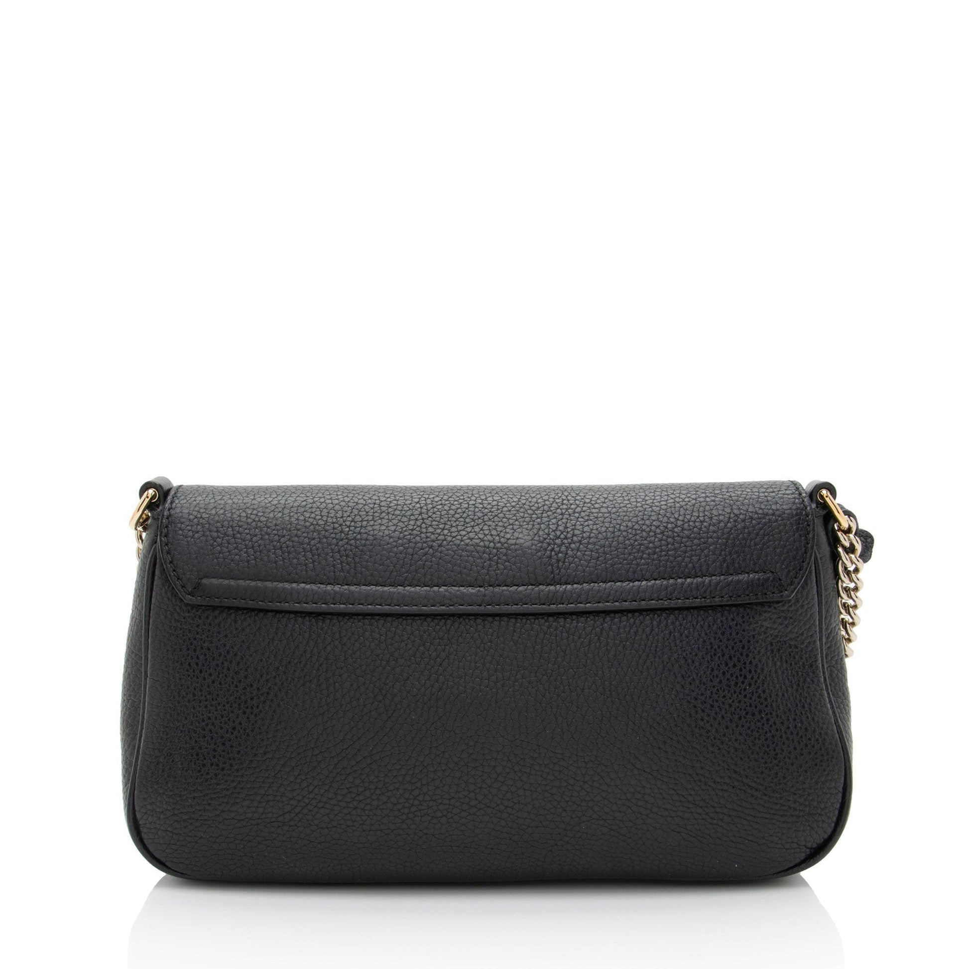 Gucci Soho Leather Medium Flap Crossbody Bag