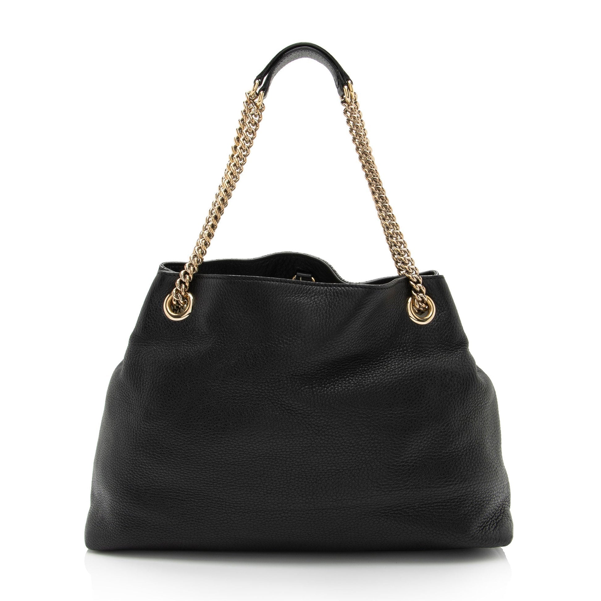 Gucci Soho SHF-8jQb4S Leather Black Medium Shoulder Bag