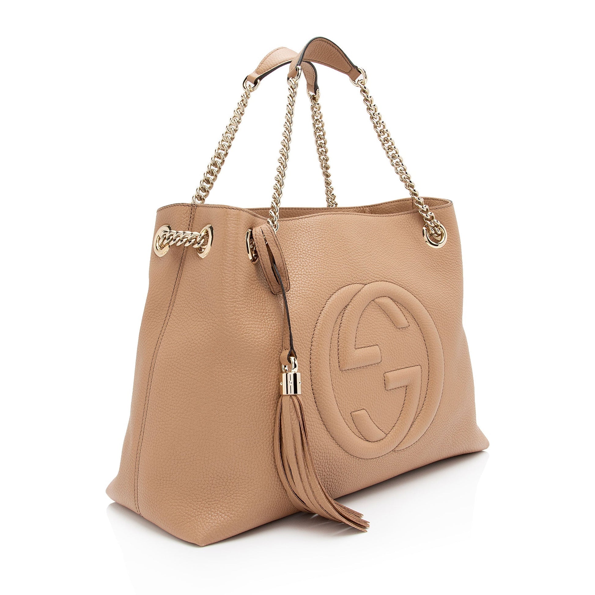 Gucci Soho SHF-1JTOE4 Leather Brown Medium Shoulder Bag
