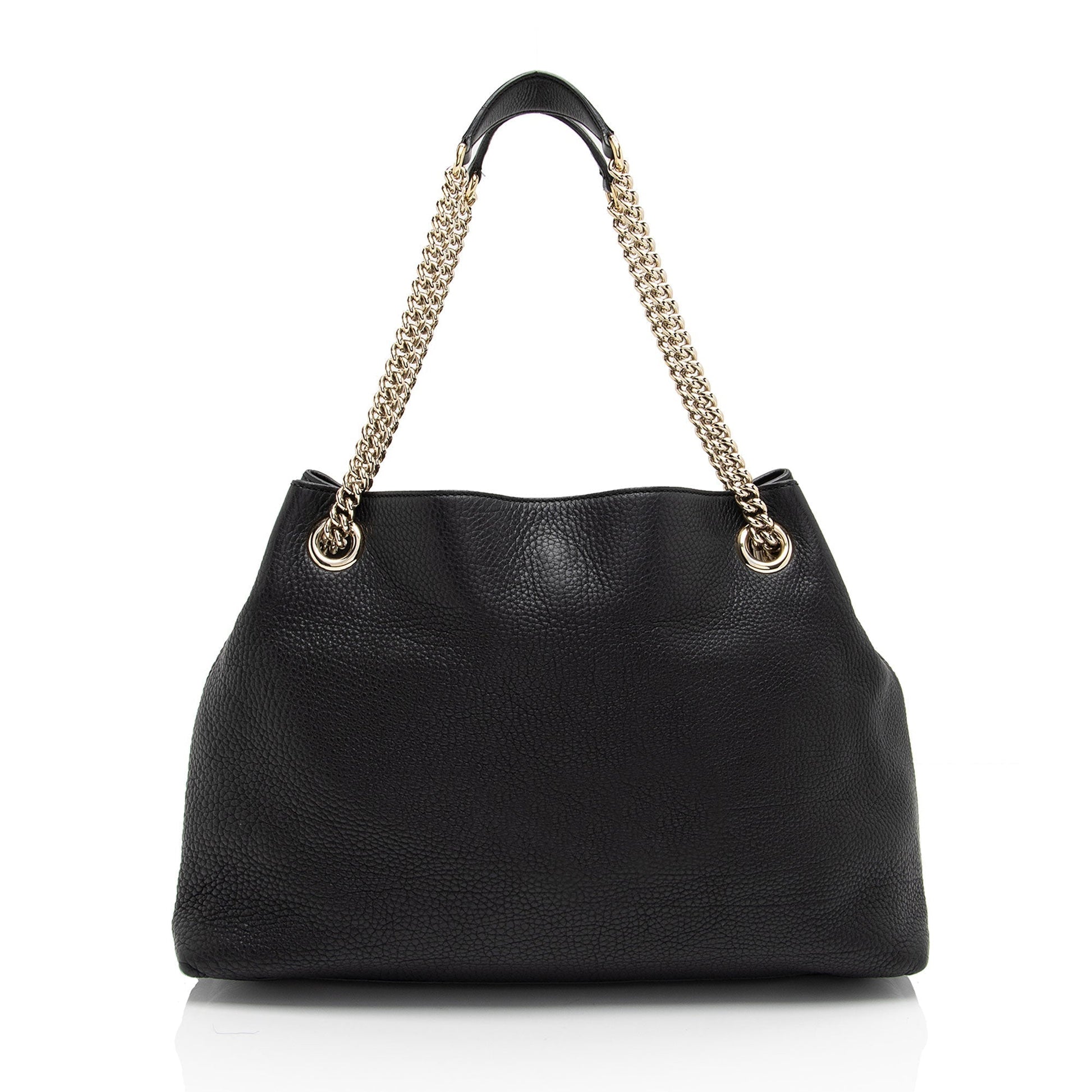 Gucci Soho SHF-52sRr2 Leather Black Medium Shoulder Bag