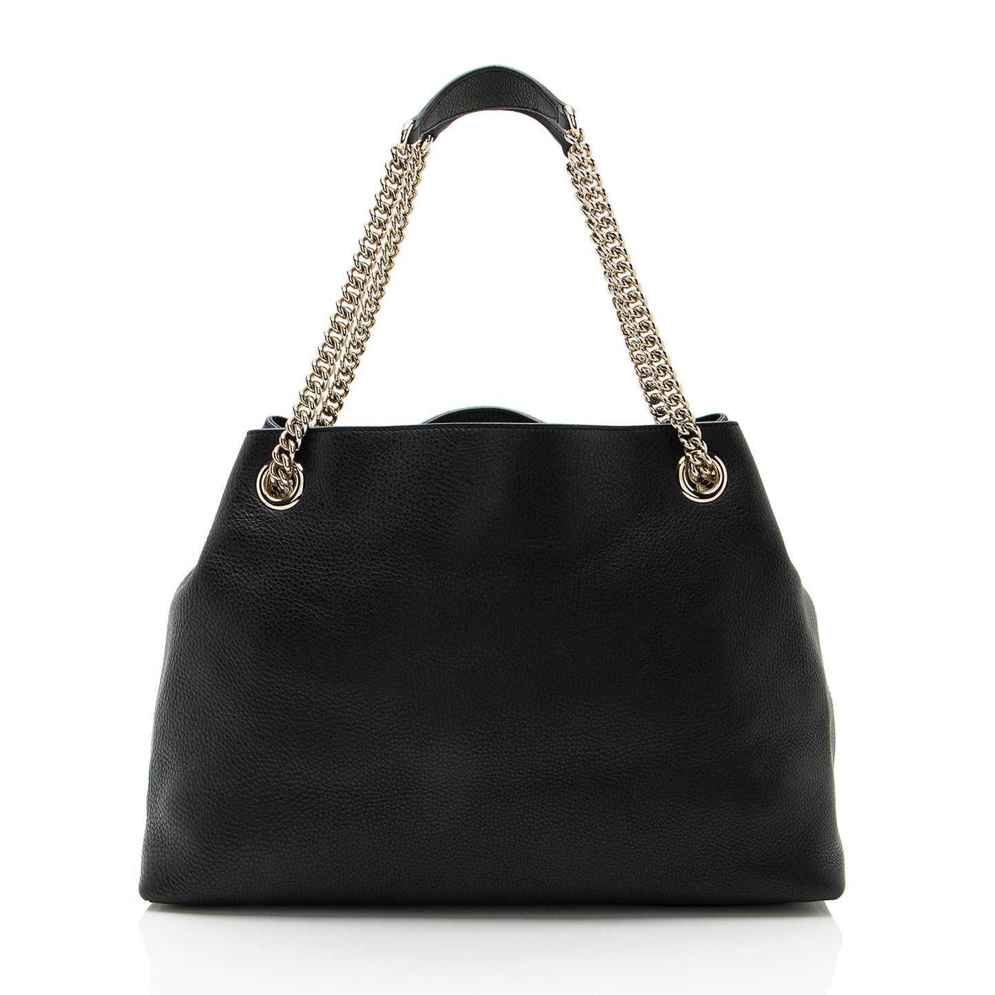 Gucci Soho SHF-u260oT Leather Black Medium Shoulder Bag